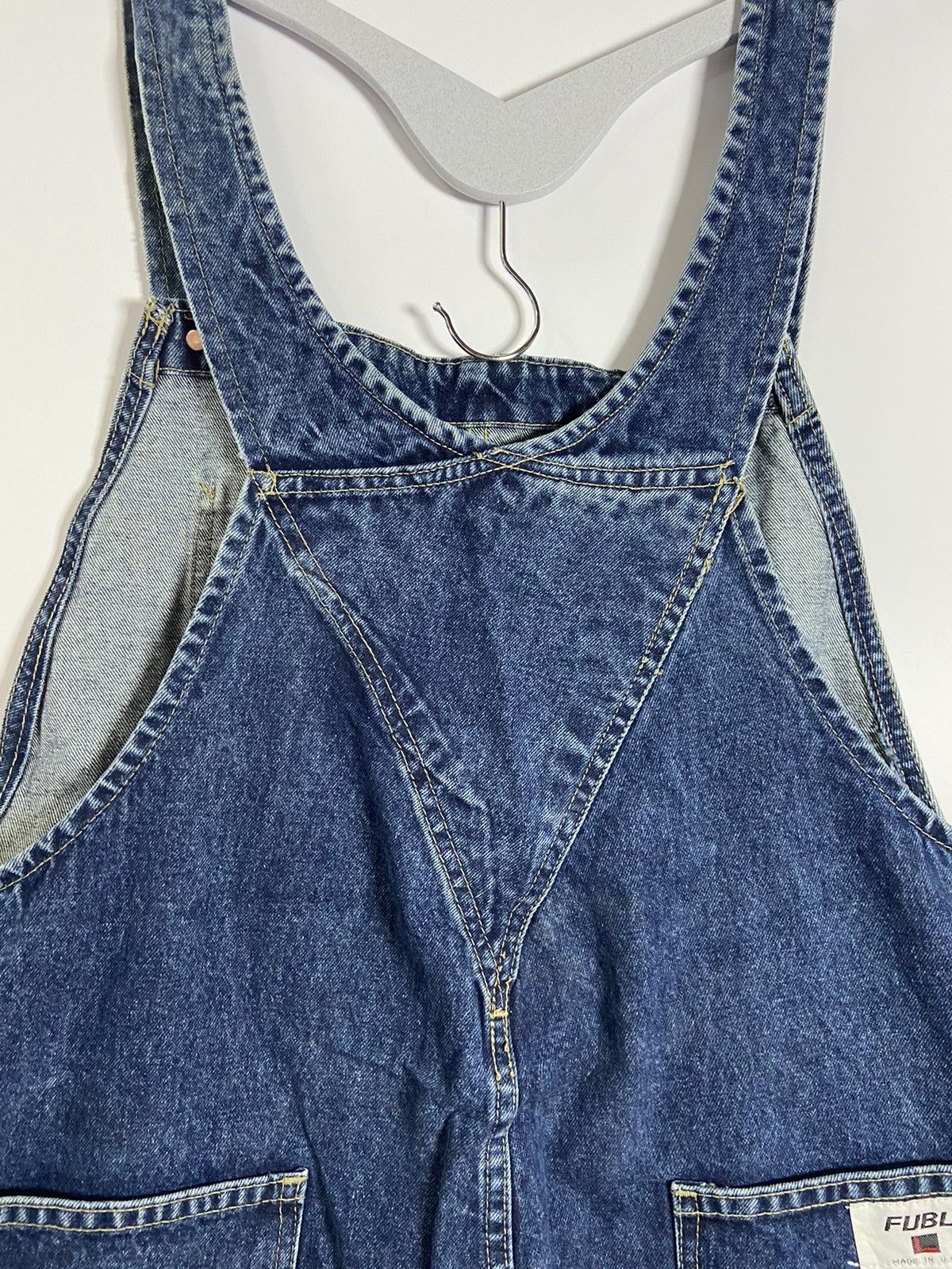 Fubu VINTAGE FUBU USA RARE DENIM OVERALLS Size US 42 / EU 58 - 10 Thumbnail