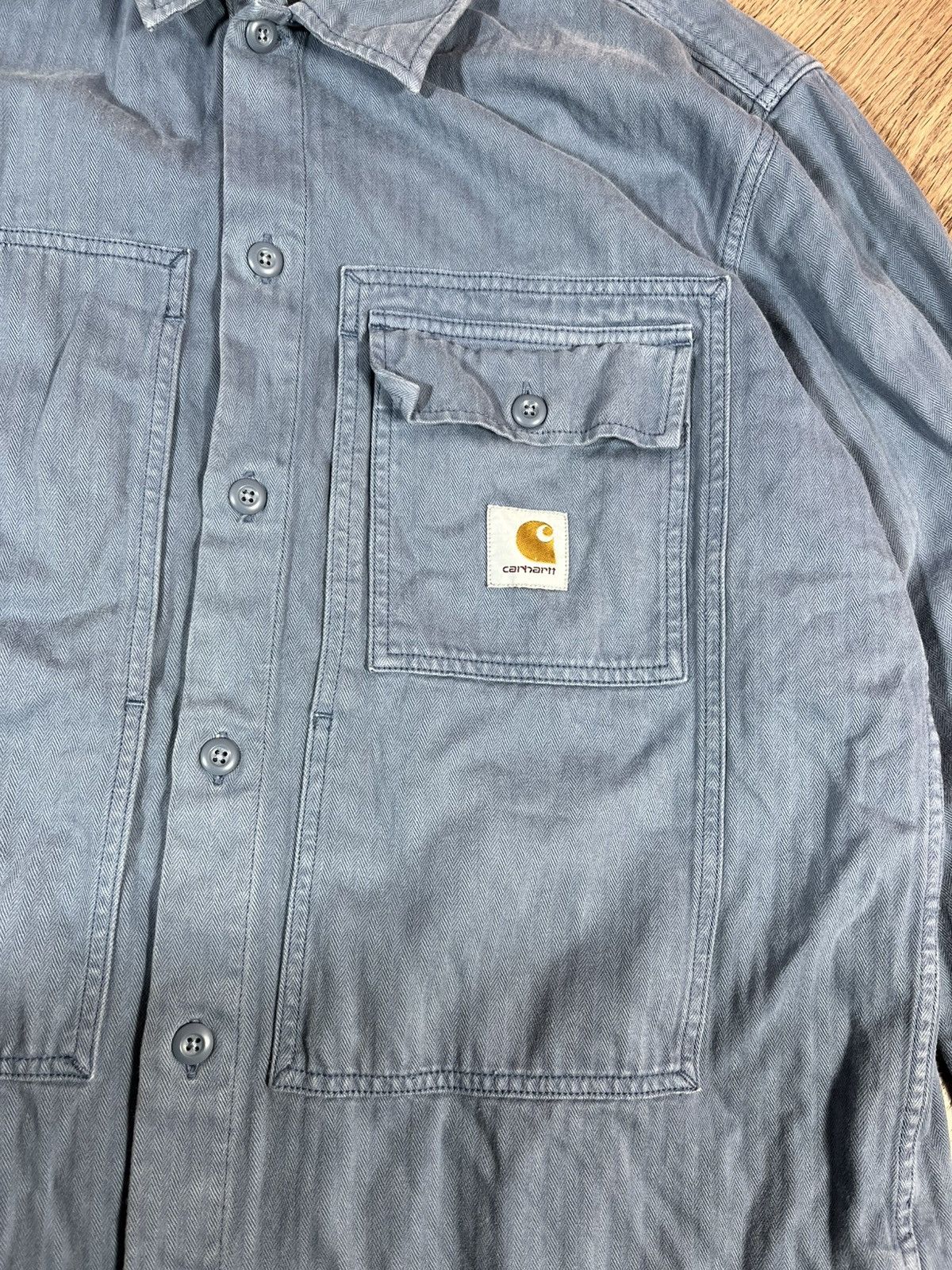 Carhartt Carhartt Wip Charter Shirt Rare Size US XL / EU 56 / 4 - 6 Thumbnail
