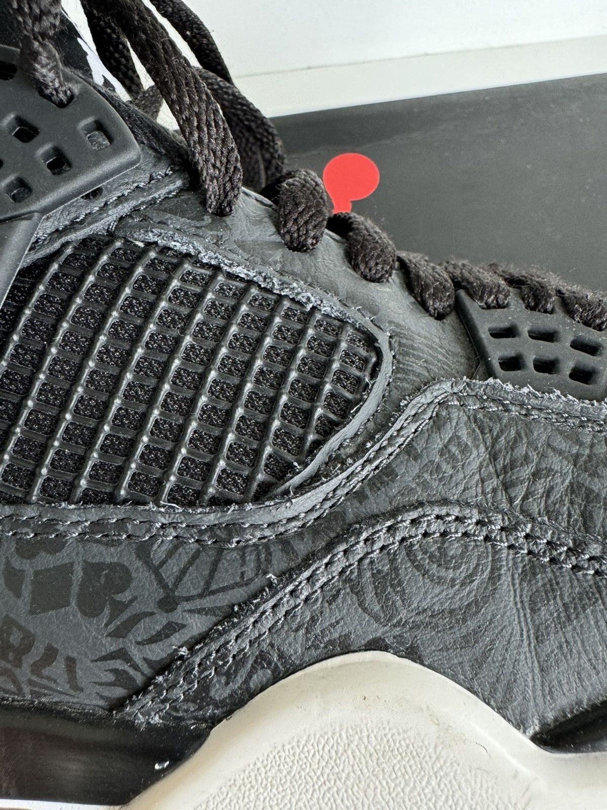 Jordan Brand Jordan 4 laser black Size US 8.5 / EU 41-42 - 1 Thumbnail