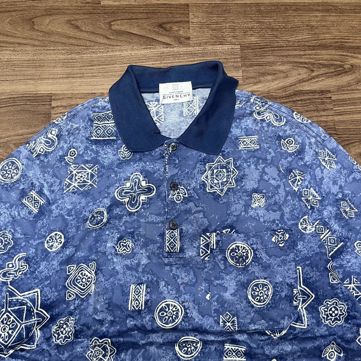 Givenchy × Vintage Vintage Givenchy Polo Shirt Size US M / EU 48-50 / 2 - 2 Thumbnail