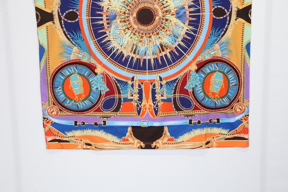 Balmain o1rshd1 Baroque T-Shirt in Multicolor Size US XL / EU 56 / 4 - 5 Thumbnail