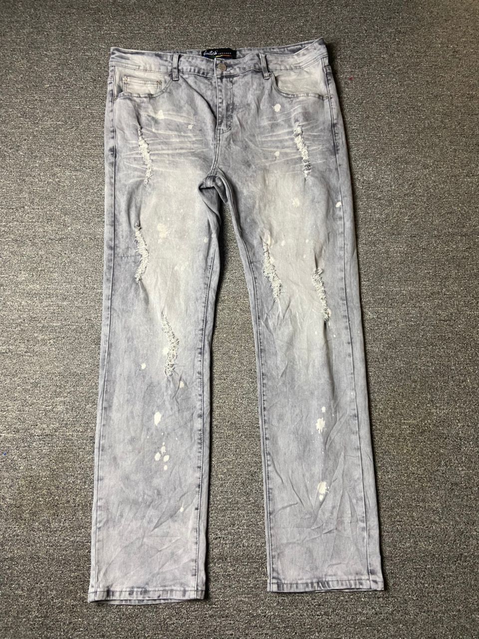 Japanese Brand Switch Remarkable Distressed Denim Jeans (145) Size US 39 - 1 Thumbnail