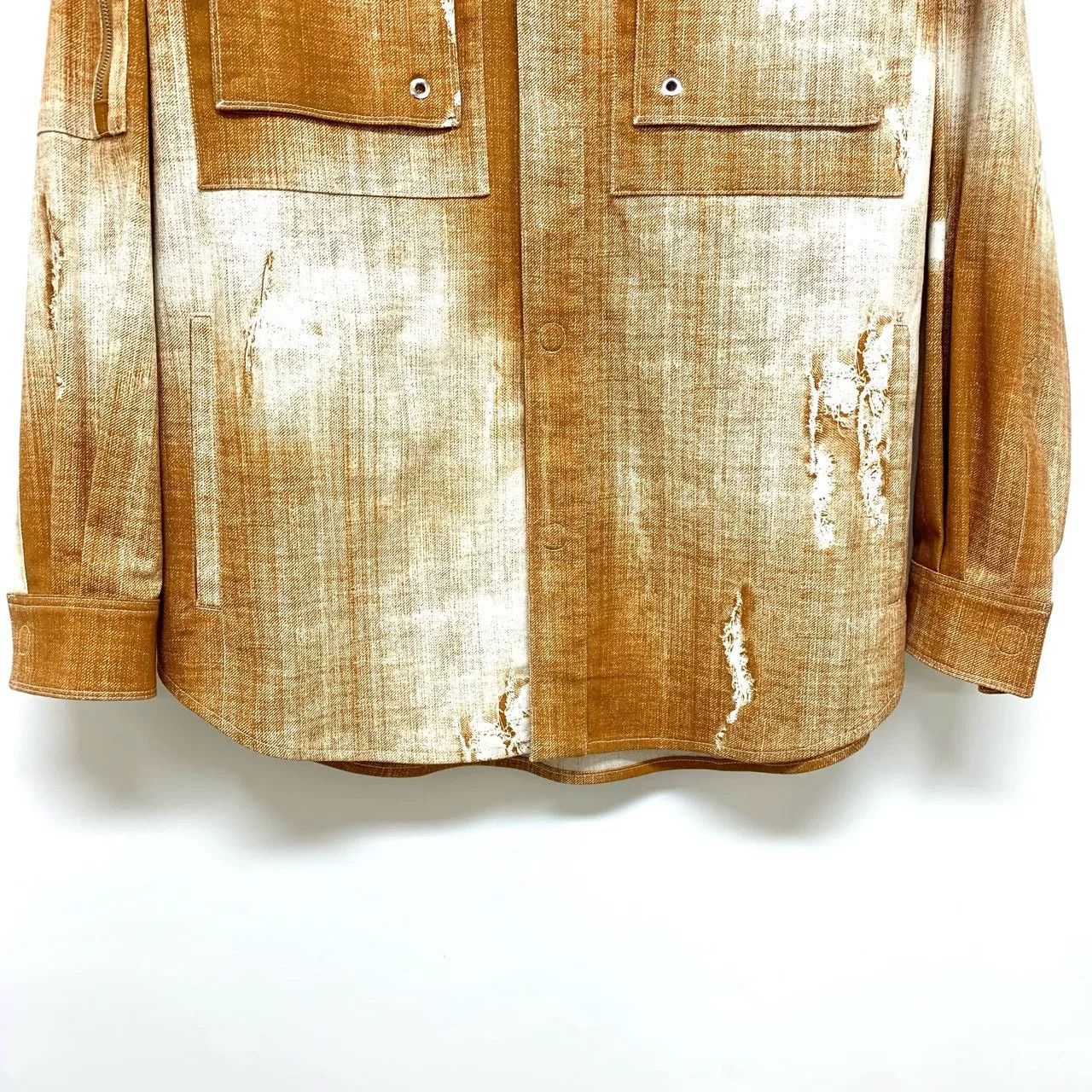 Fendi fendi denim jacket with unique finish Size US XXL / EU 58 / 5 - 6 Thumbnail