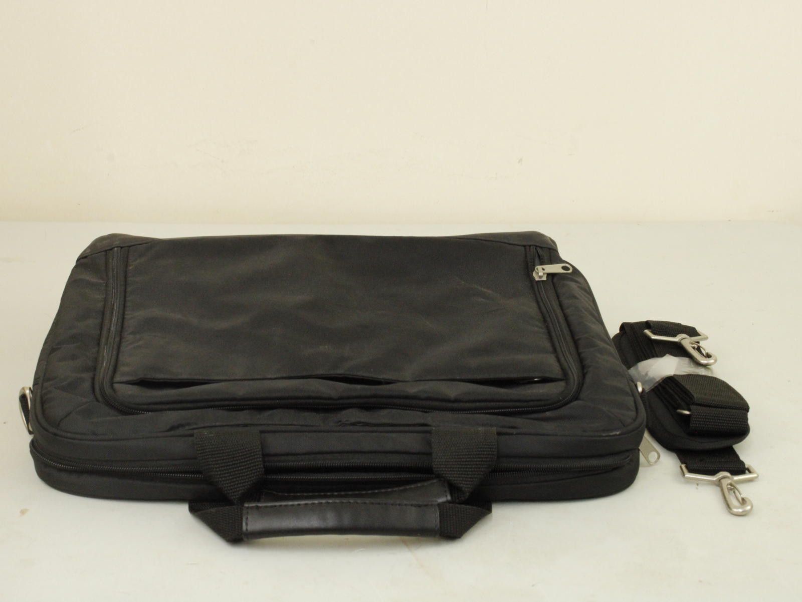 Delta Dell Black Laptop Briefcase Bag with Shoulder Strap Size ONE SIZE - 4 Thumbnail