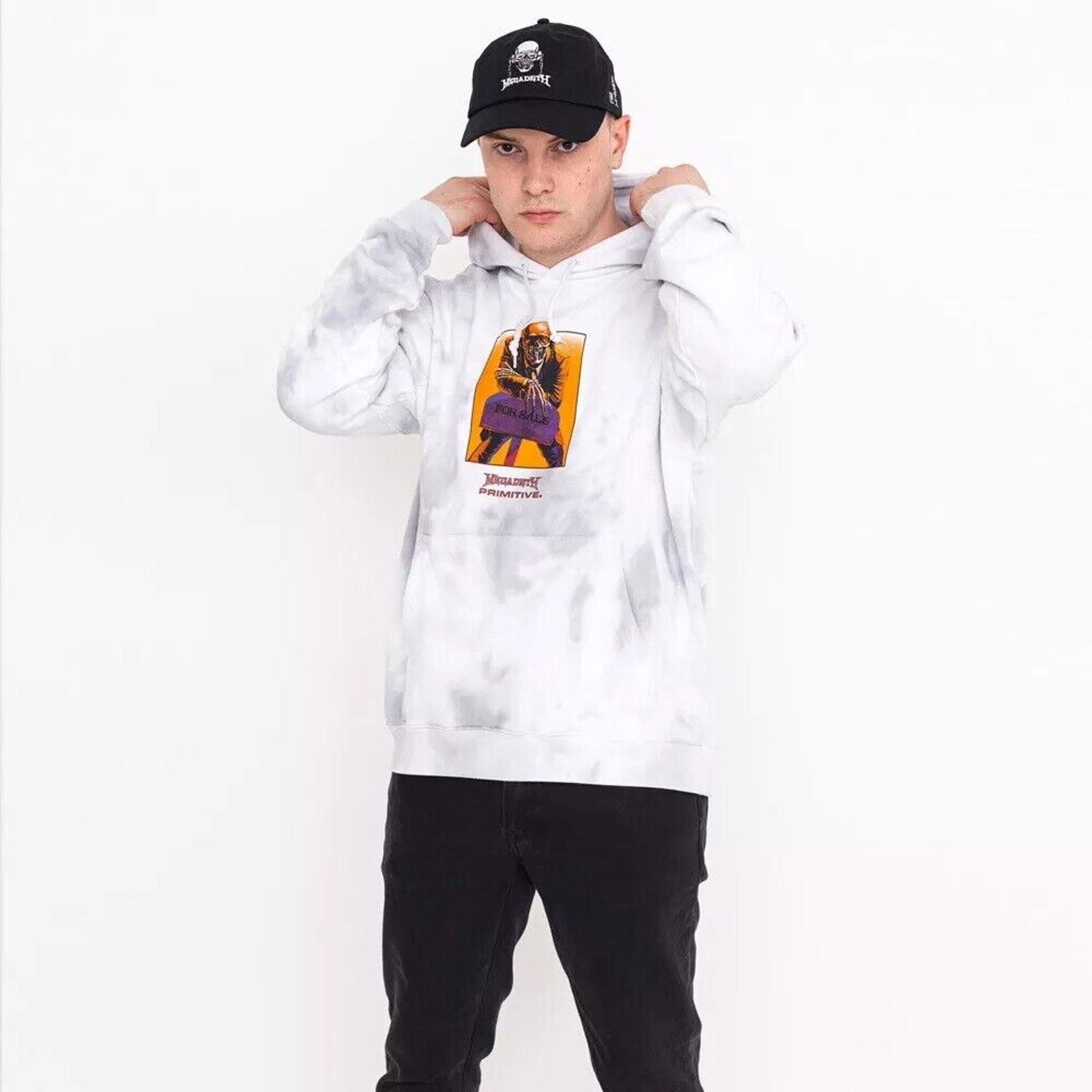 Primitive Primitive Skate Apparel X Megadeth Peace Sells Washed Hoodie Size US S / EU 44-46 / 1 - 5 Thumbnail