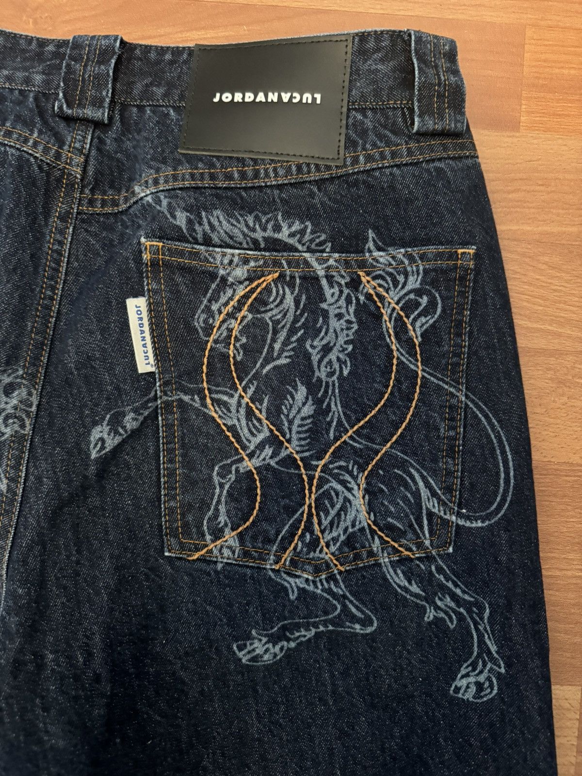 JordanLuca Jordanluca Laser Denim Size US 32 / EU 48 - 2 Thumbnail