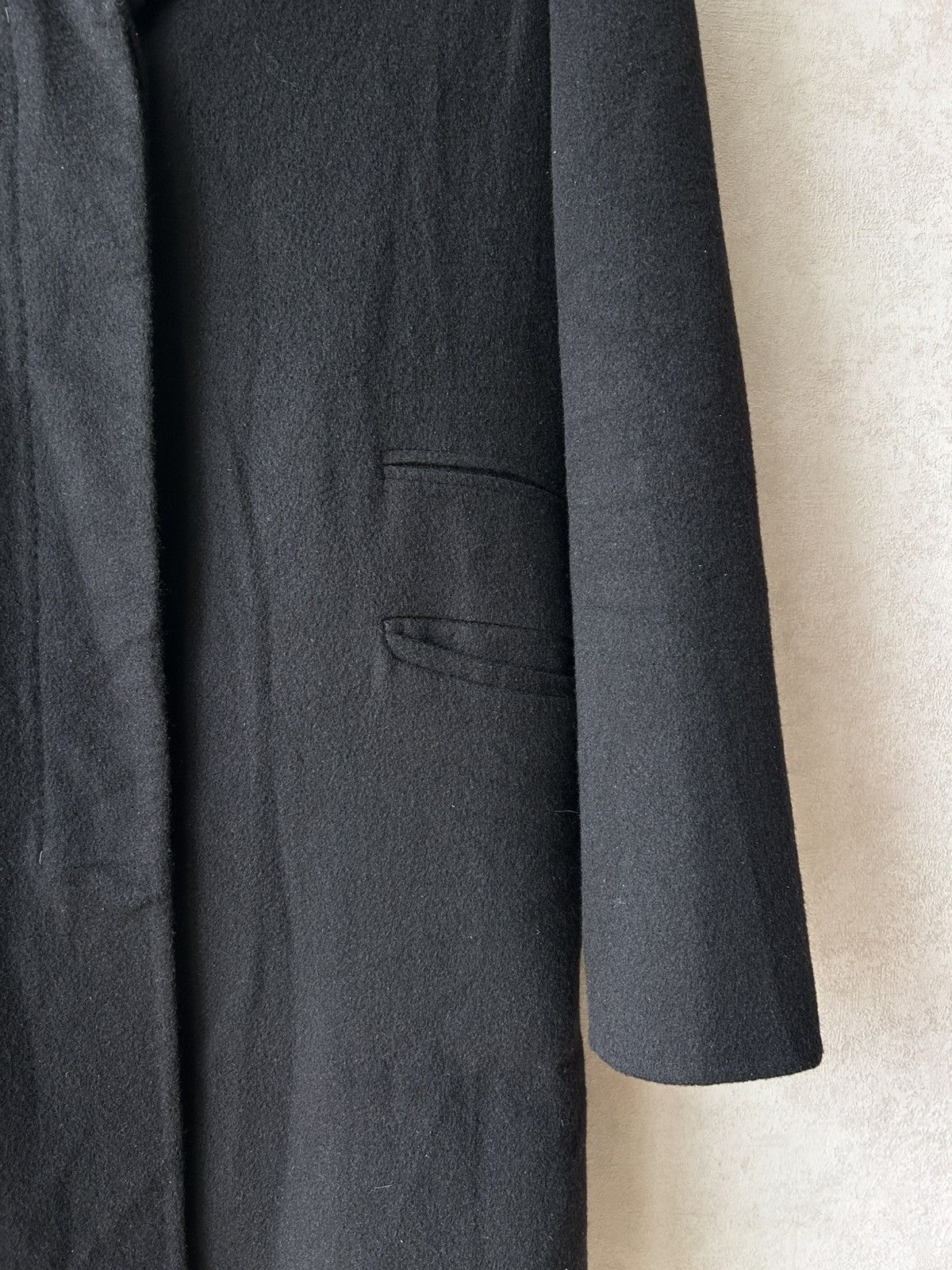 Loro Piana Loro Piana Black Cashmere Coat Size S / US 4 / IT 40 - 6 Thumbnail