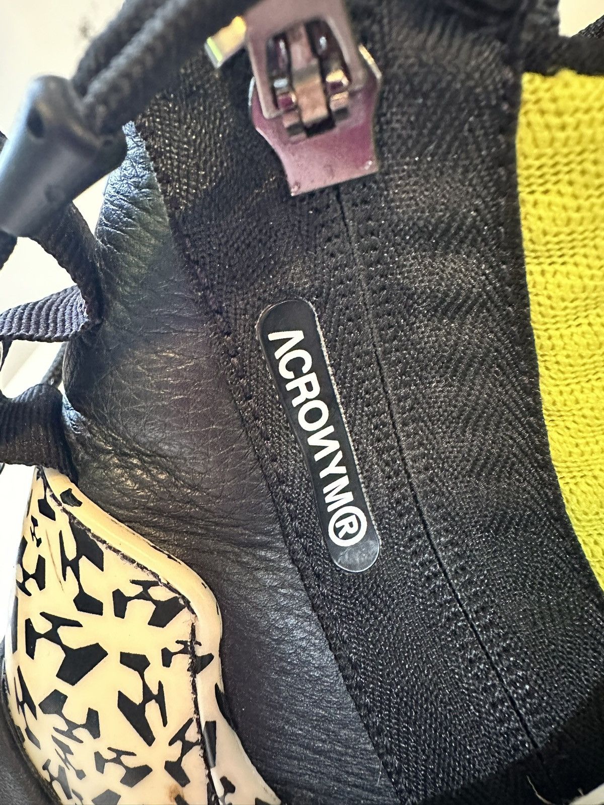 Acronym × Nike Nike x Acronym Air Presto Mid Dynamic Yellow Size US 11 / EU 44 - 9 Thumbnail
