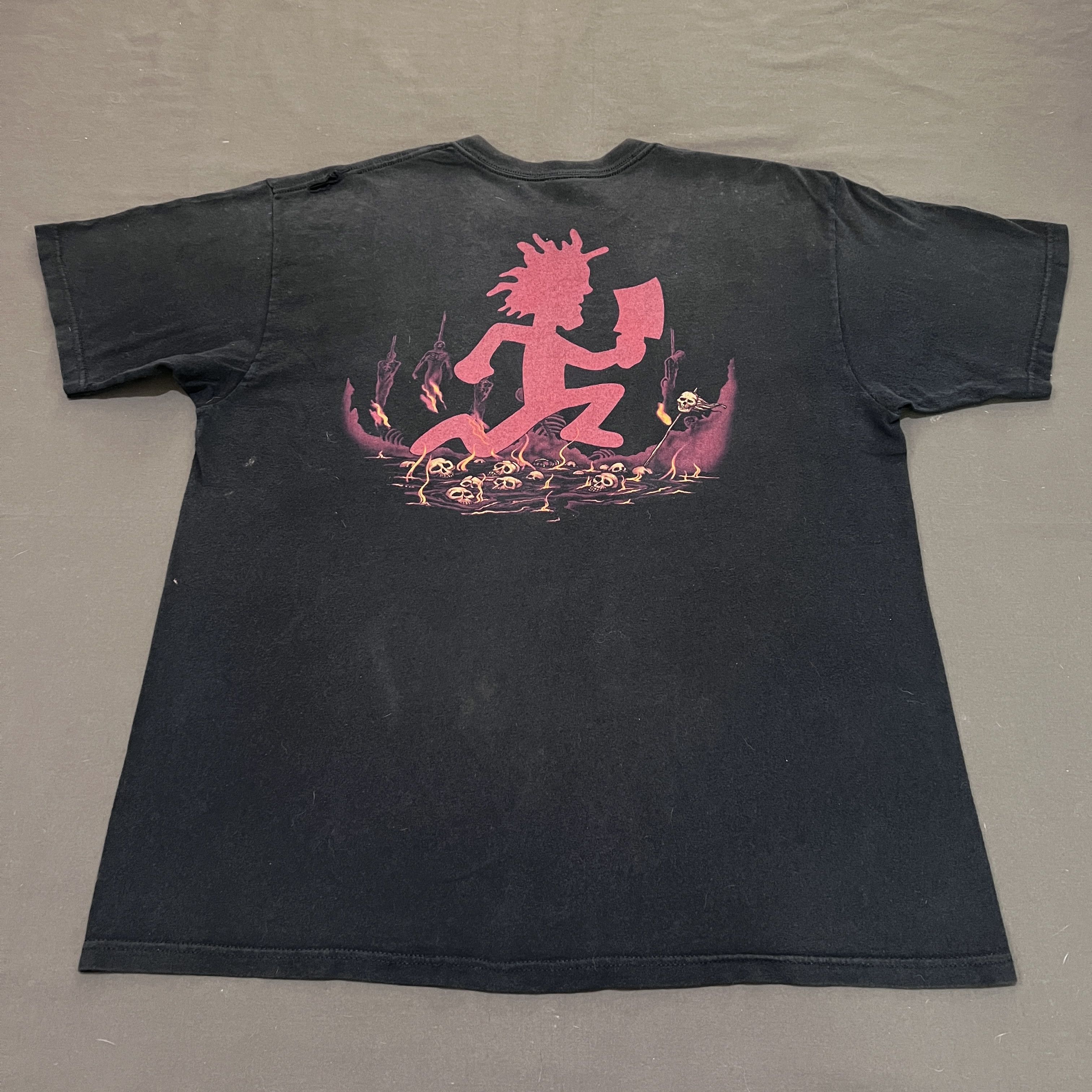 Band Tees Vintage Y2K Insane Clown Posse ICP Tee XL Faded Size US XL / EU 56 / 4 - 10 Thumbnail