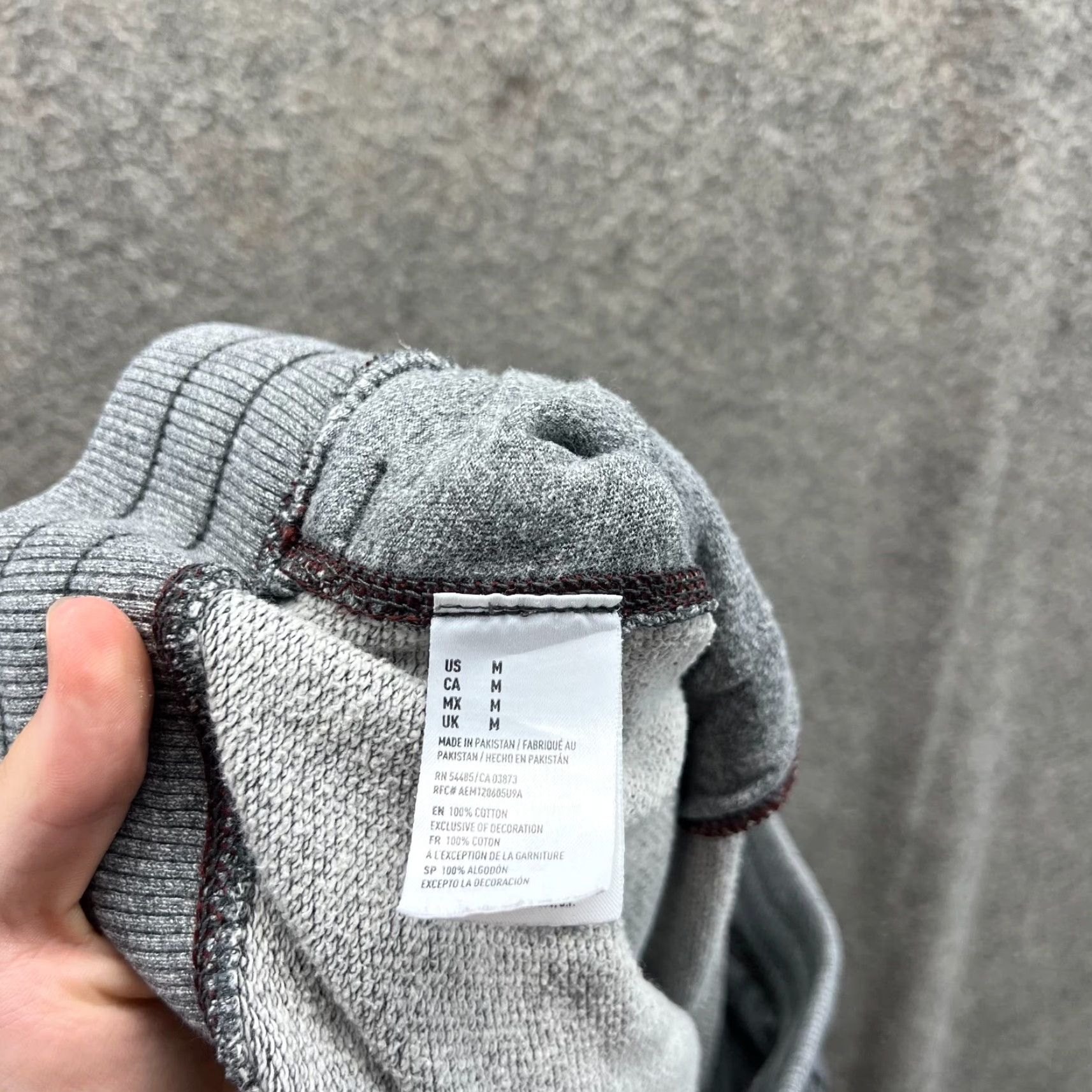 American Eagle Outfitters American Eagles Jogger Women Medium Heather Gray Athletic Sweatpants Tapered Size 32" / US 10 / IT 46 - 3 Thumbnail