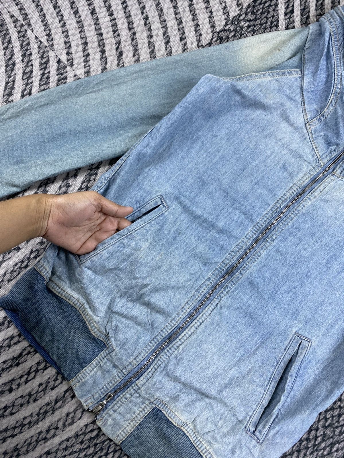 GOA Genuine Vintage Goa Denim Hooded Bono Jacket Size US S / EU 44-46 / 1 - 7 Thumbnail