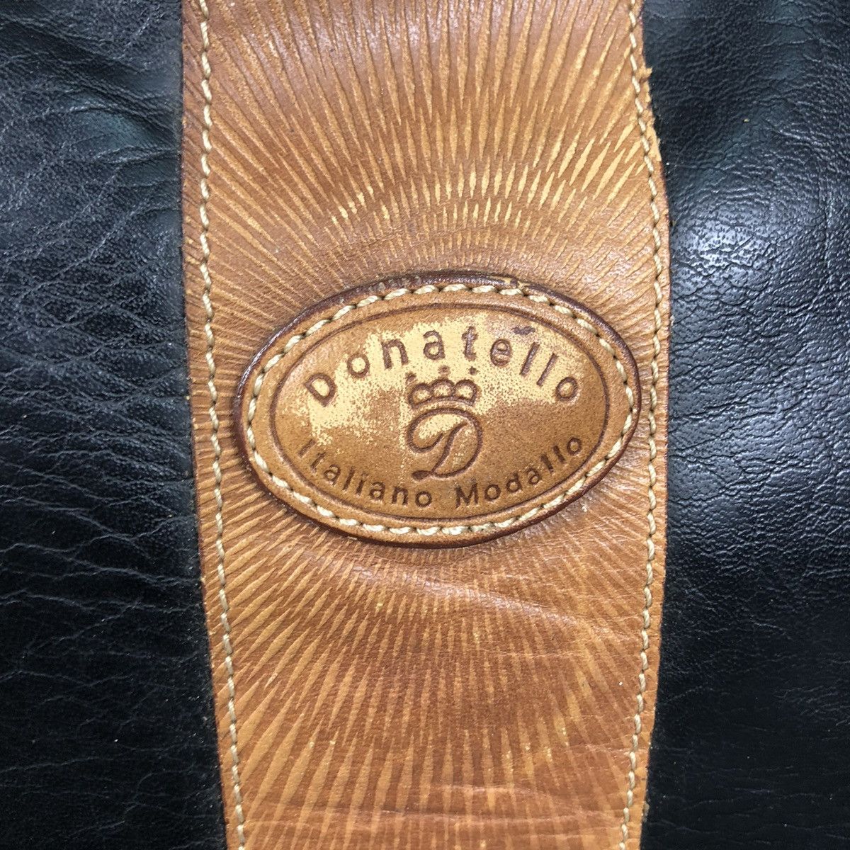 Japanese Brand × Leather × Vintage 📌Vintage Leather Birkins Donatello Italiano Modallo Size ONE SIZE - 14 Thumbnail
