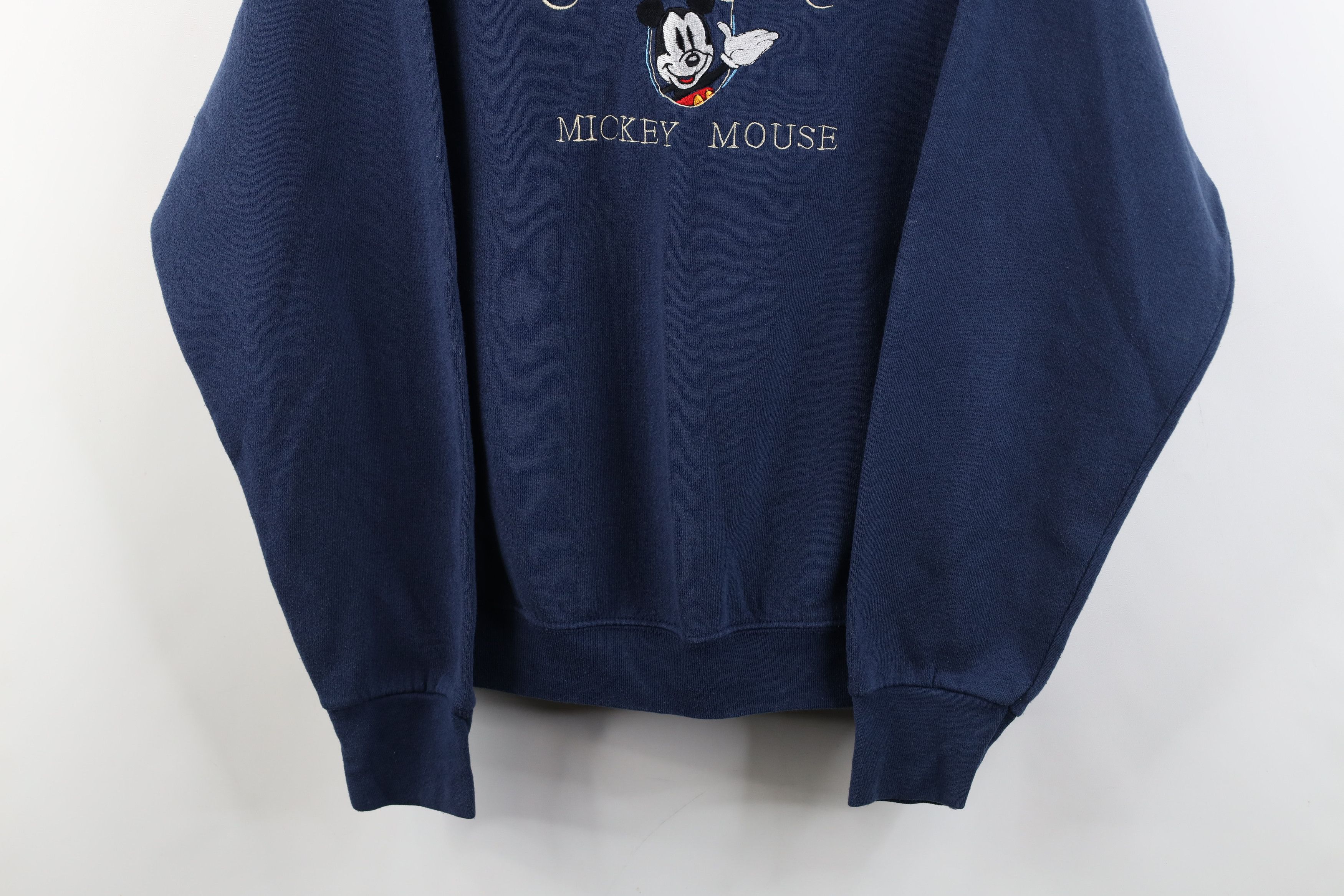 Disney Vintage 90s Disney Spell Classic Mickey Mouse Sweatshirt USA Size L / US 10 / IT 46 - 3 Thumbnail