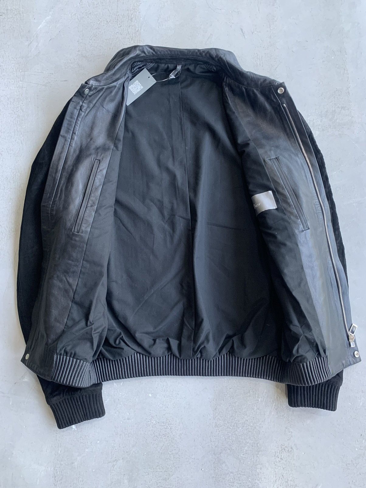 Dior Dior Homme - Leather Suede Zip Jacket Size US S / EU 44-46 / 1 - 9 Thumbnail