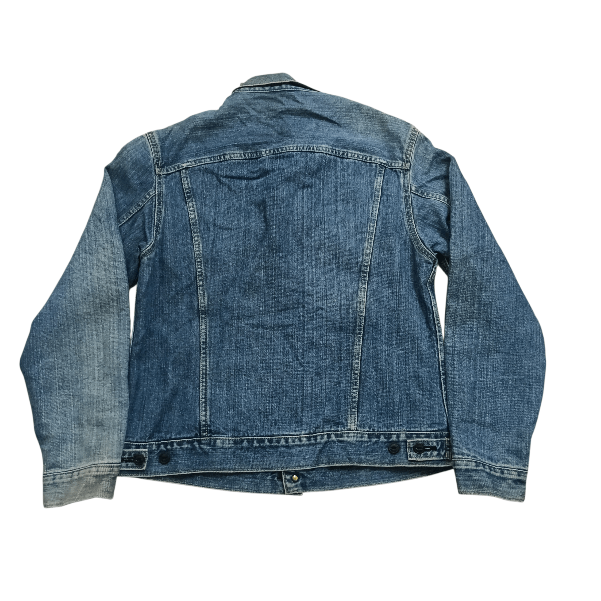 Edwin Vintage 90s Edwin Trucker Blanket Jacket Size US M / EU 48-50 / 2 - 2 Thumbnail