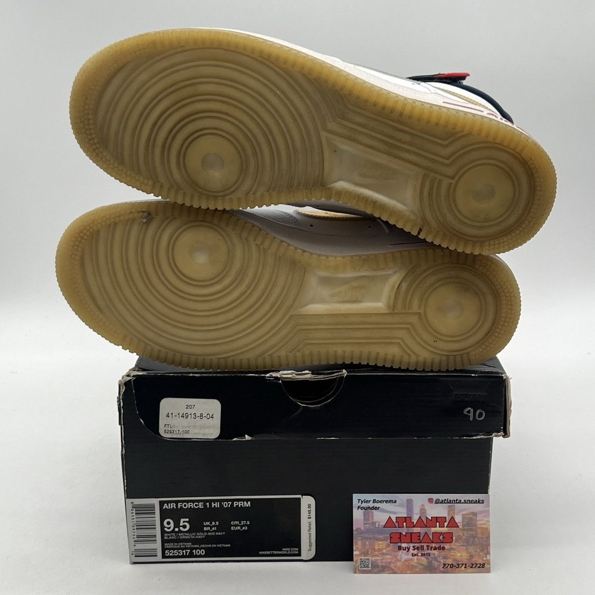 Nike Air Force 1 high USA Olympic Size US 9.5 / EU 42-43 - 8 Thumbnail