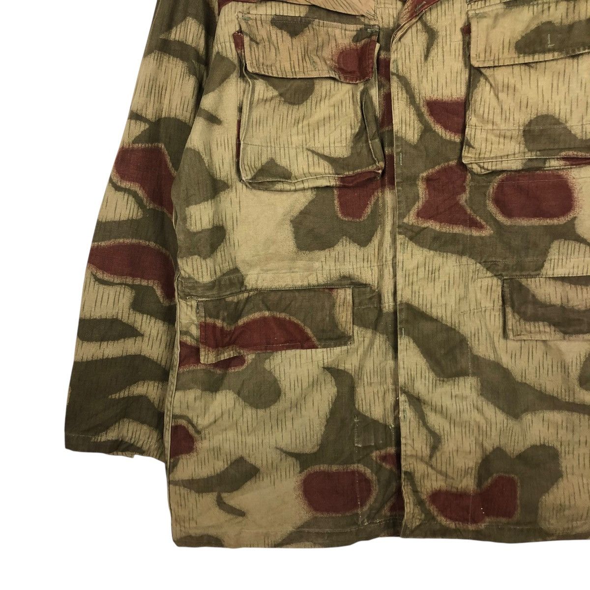 Vintage 🔥VTG 60’s GERMANY BGS SUMPFMUSTER CAMOUFLAGE PATTERN JACKET Size US M / EU 48-50 / 2 - 6 Thumbnail