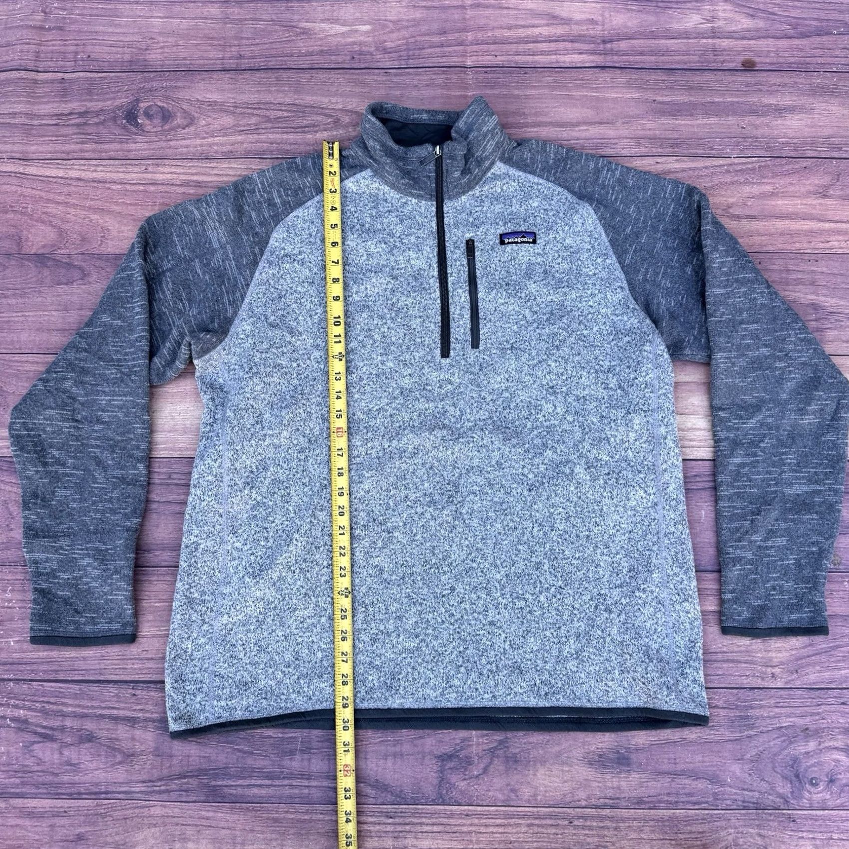 Patagonia Patagonia Better Sweater 1/4 Zip Jacket Mens Size 2XL Grey Nickel Forge Size US XXL / EU 58 / 5 - 3 Thumbnail