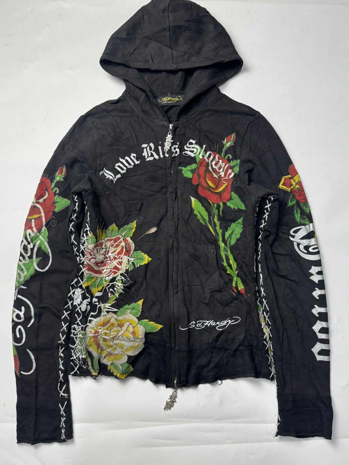 If Six Was Nine Gothic Ifsix Ed Hardy Hoodie Zipper Size US S / EU 44-46 / 1 - 3 Thumbnail