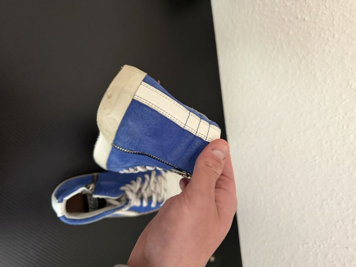 Golden Goose Golden Goose Slide High Top Sneakers Blue/White Red Star Size US 4 / IT 34 - 4 Thumbnail