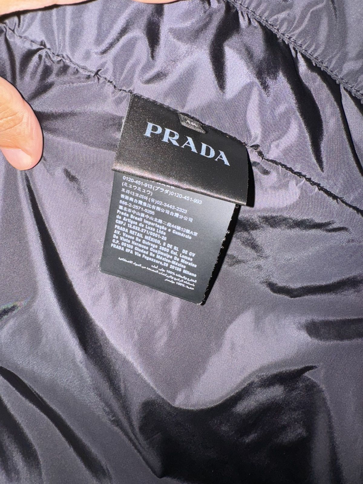 Prada PRADA NYLON GABARDINE RUNWAY JACKET Size US S / EU 44-46 / 1 - 3 Thumbnail