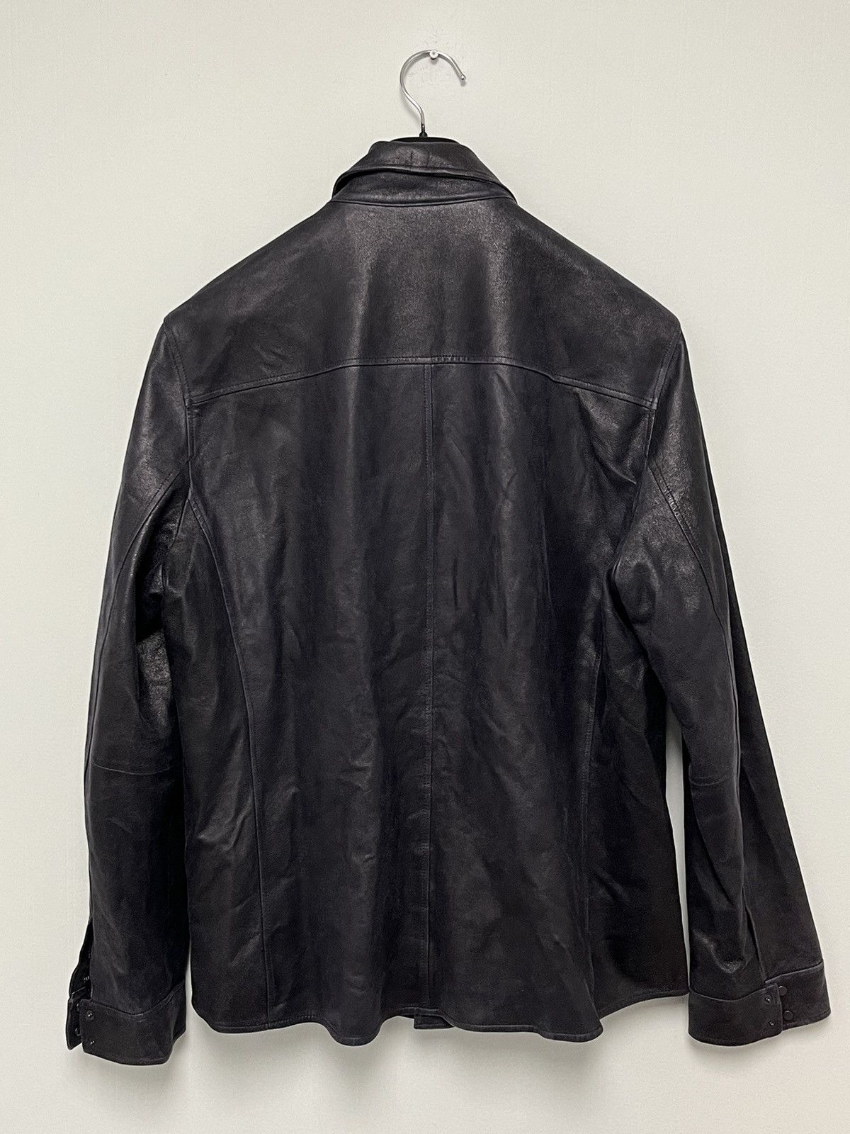 John Varvatos Tinian Slim Fit Snap Zip Front Jacket. 48 Size US M / EU 48-50 / 2 - 8 Thumbnail
