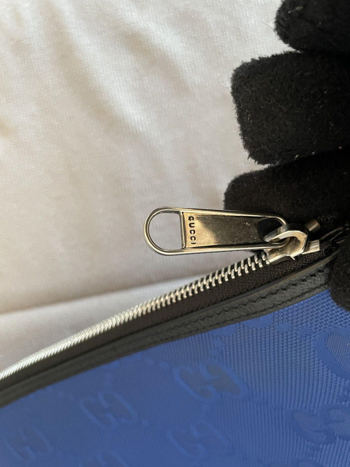 Gucci Gucci Off The Grid Blue Clutch Size ONE SIZE - 6 Thumbnail