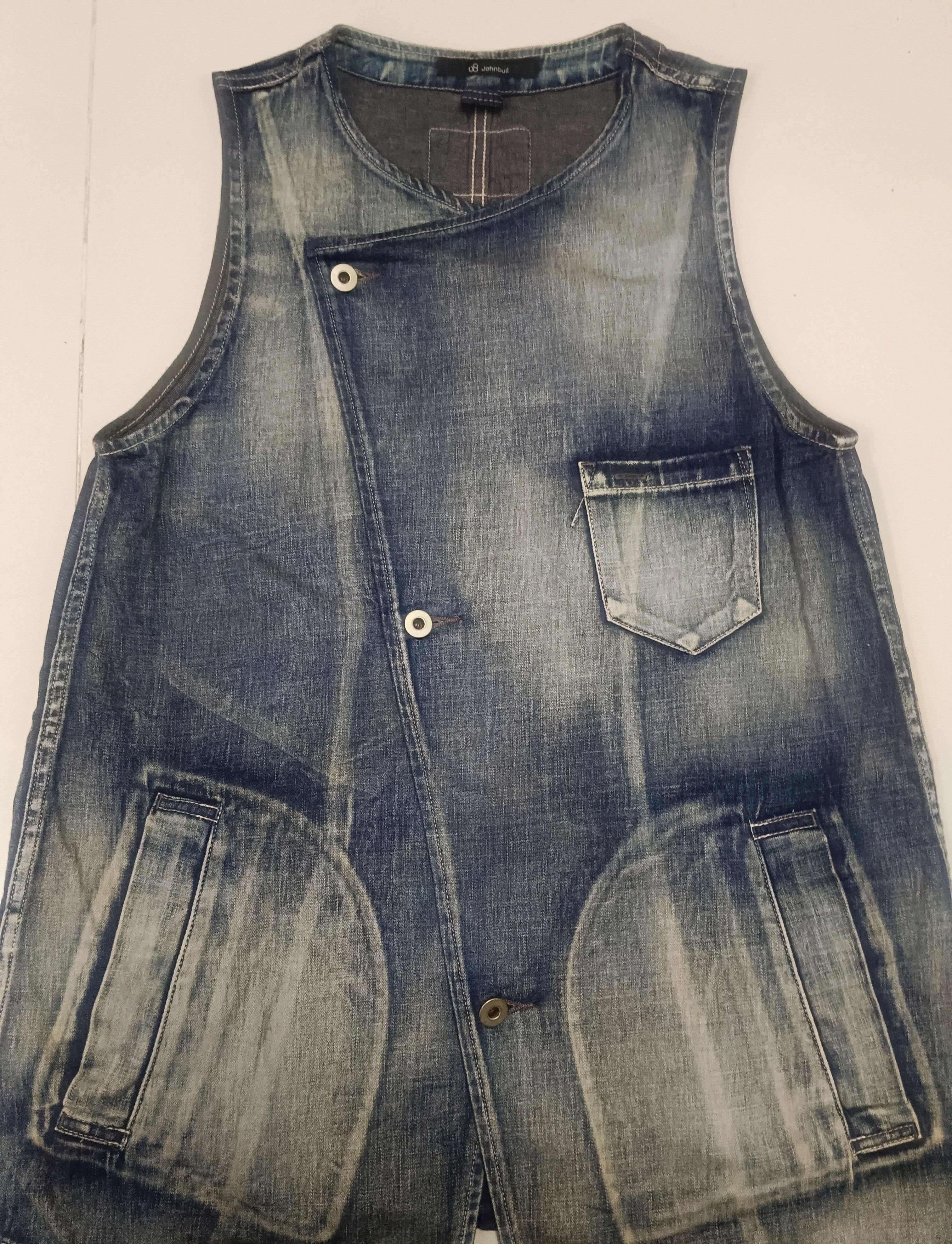 Johnbull John Bull Distressed vest Size US L / EU 52-54 / 3 - 2 Thumbnail