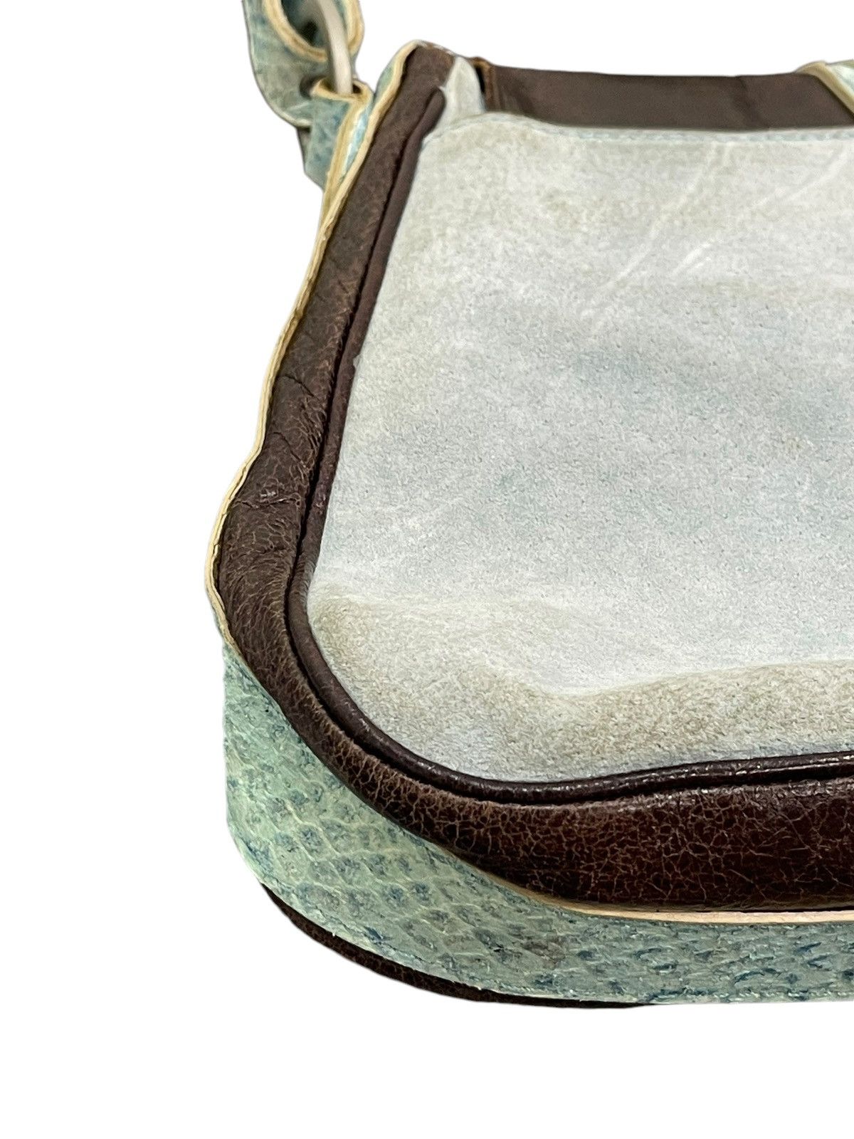 Leather Full Leather Jacono Italy Hand Shoulder Bag 9🟩 Size ONE SIZE - 14 Thumbnail