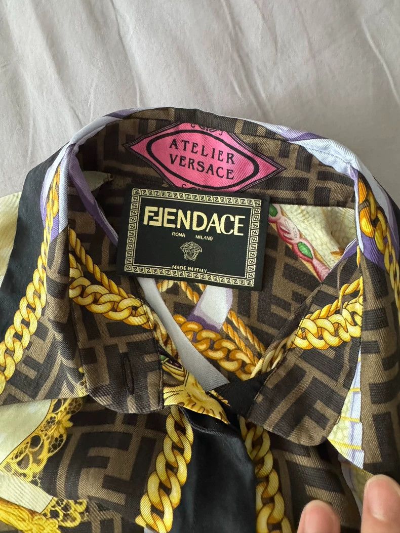 Other Versace Mulberry silk long sleeves Size US XXS / EU 40 - 3 Thumbnail