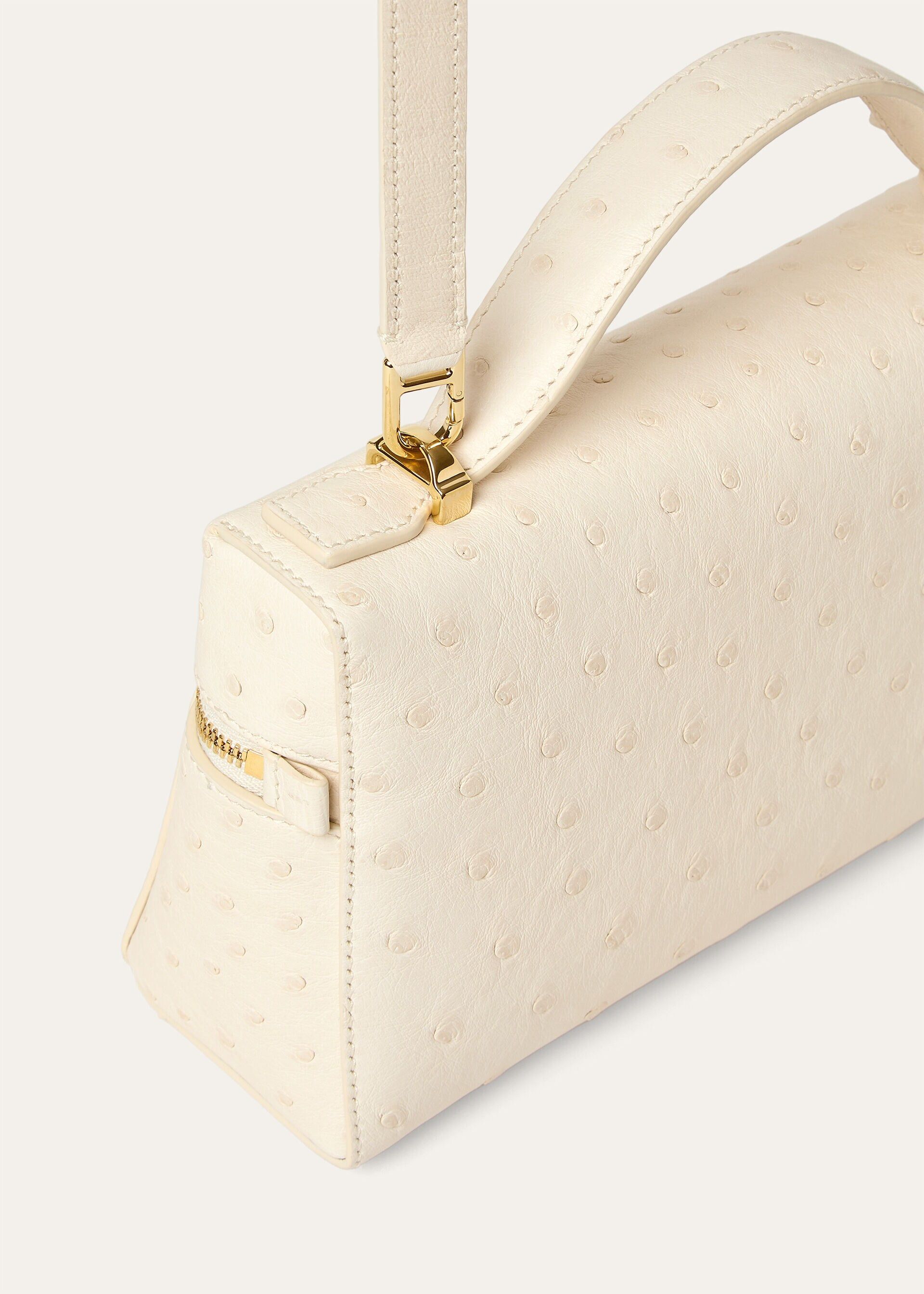 Loro Piana os11x0426 FAQ2180 Size: OS / L23 Extra Crossbody Bag White Size ONE SIZE - 3 Thumbnail