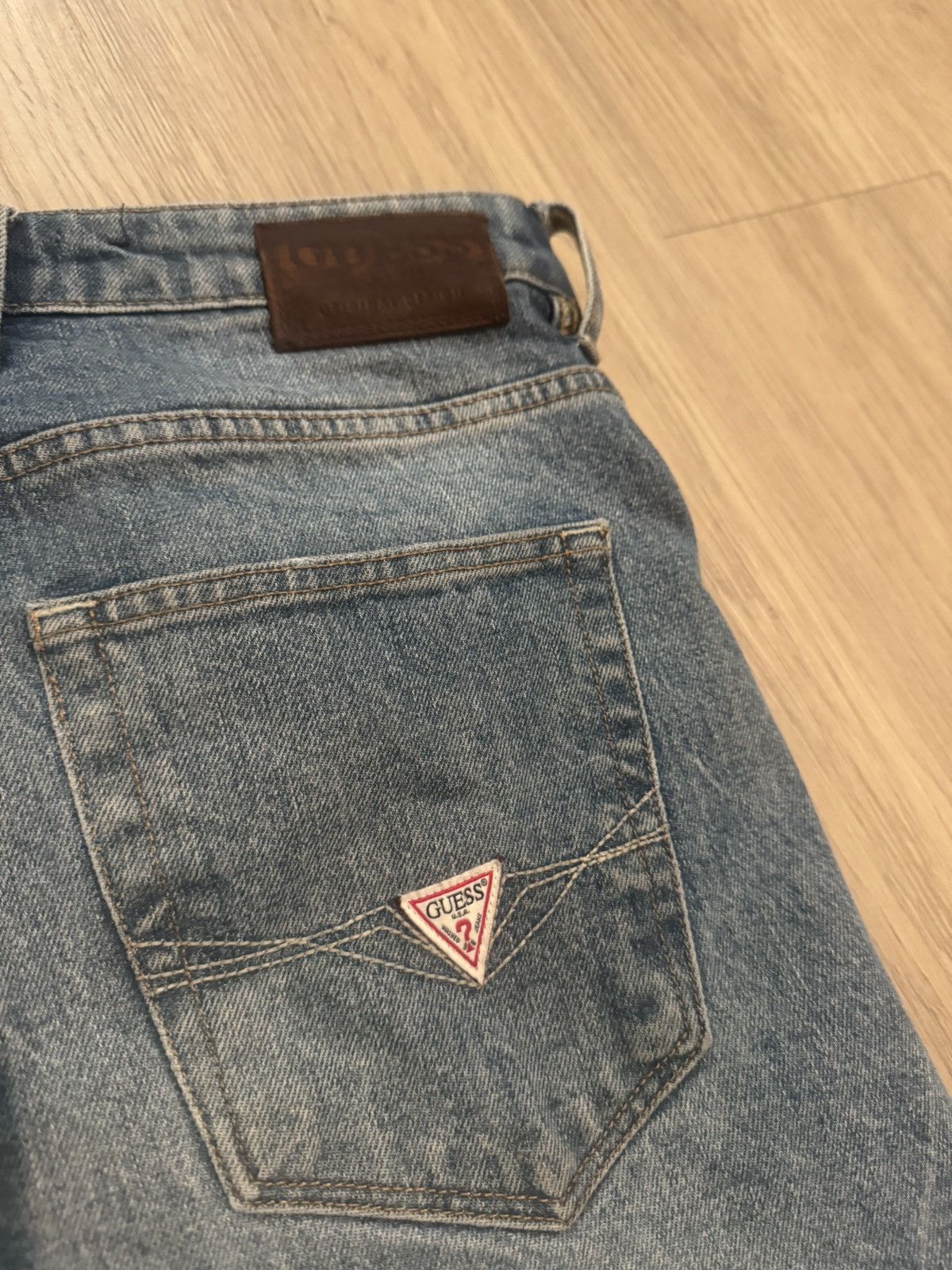 Guess Vintage Guess Men’s Boot Cut Jeans Size US 31 - 4 Thumbnail