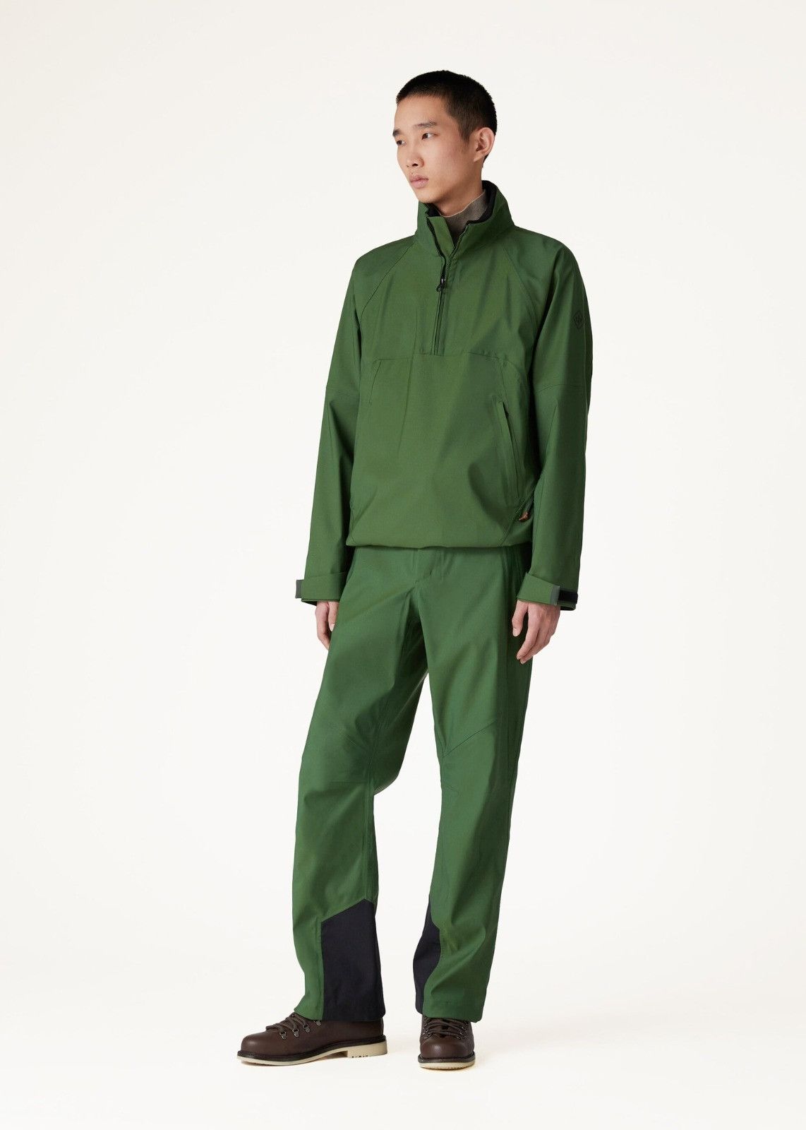 Loro Piana o1srvl11e1124 Heat-Sealed Anorak Jacket in Green Size US S / EU 44-46 / 1 - 5 Thumbnail