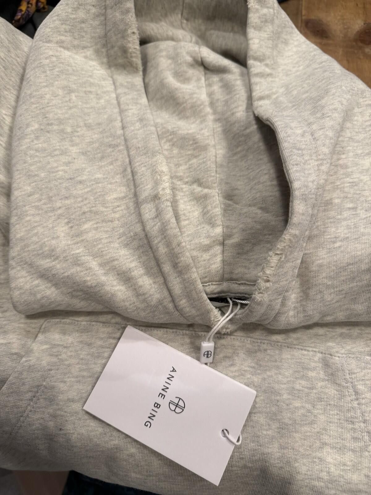 Other Collectible Anine Bing Harvey Signature Hoodie Grey XXS NWT Size XS / US 0-2 / IT 36-38 - 8 Thumbnail