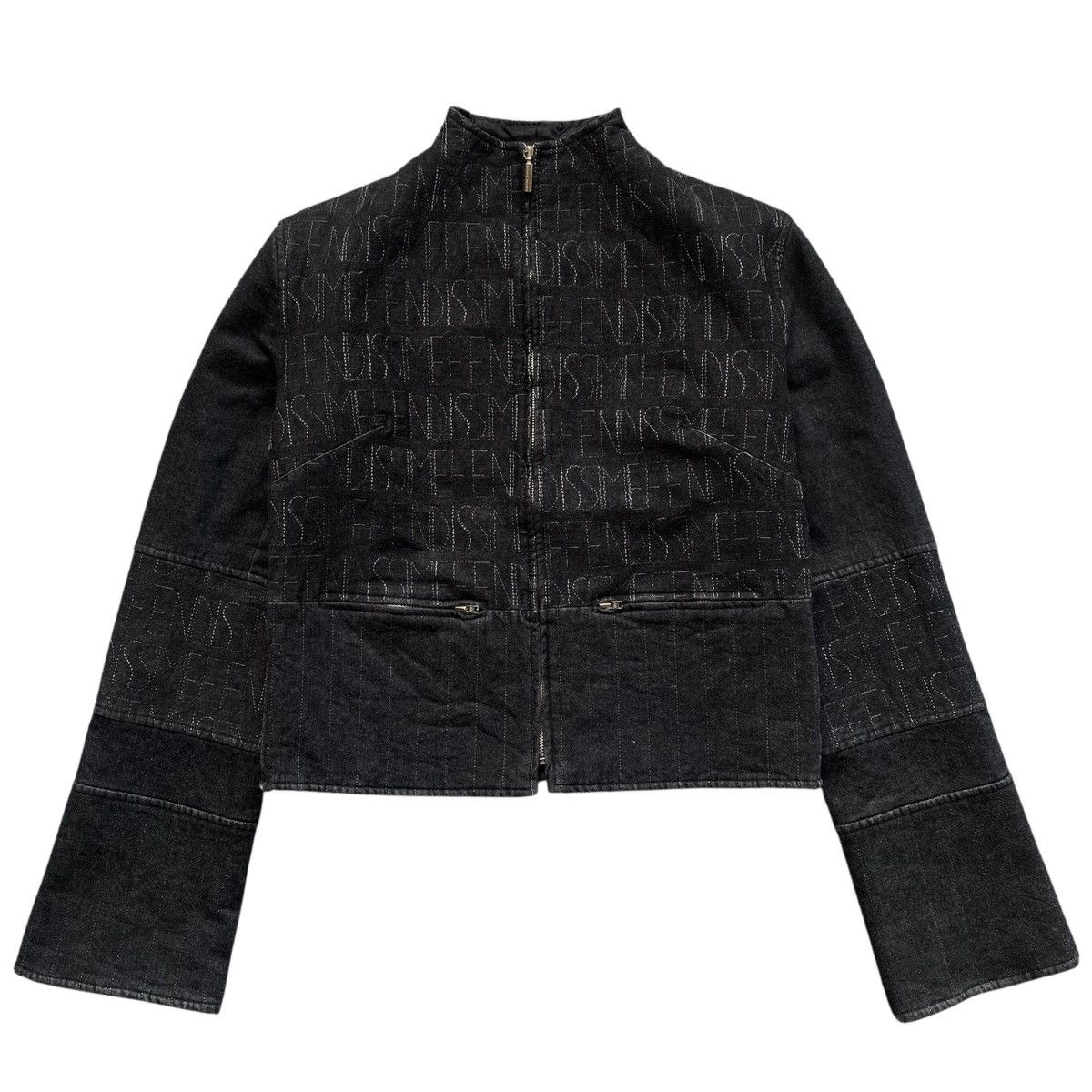 Fendi 🔥Fendi Jacket Fendissime Monogram Embroidered Rare🔥 Size US M / EU 48-50 / 2 - 5 Thumbnail
