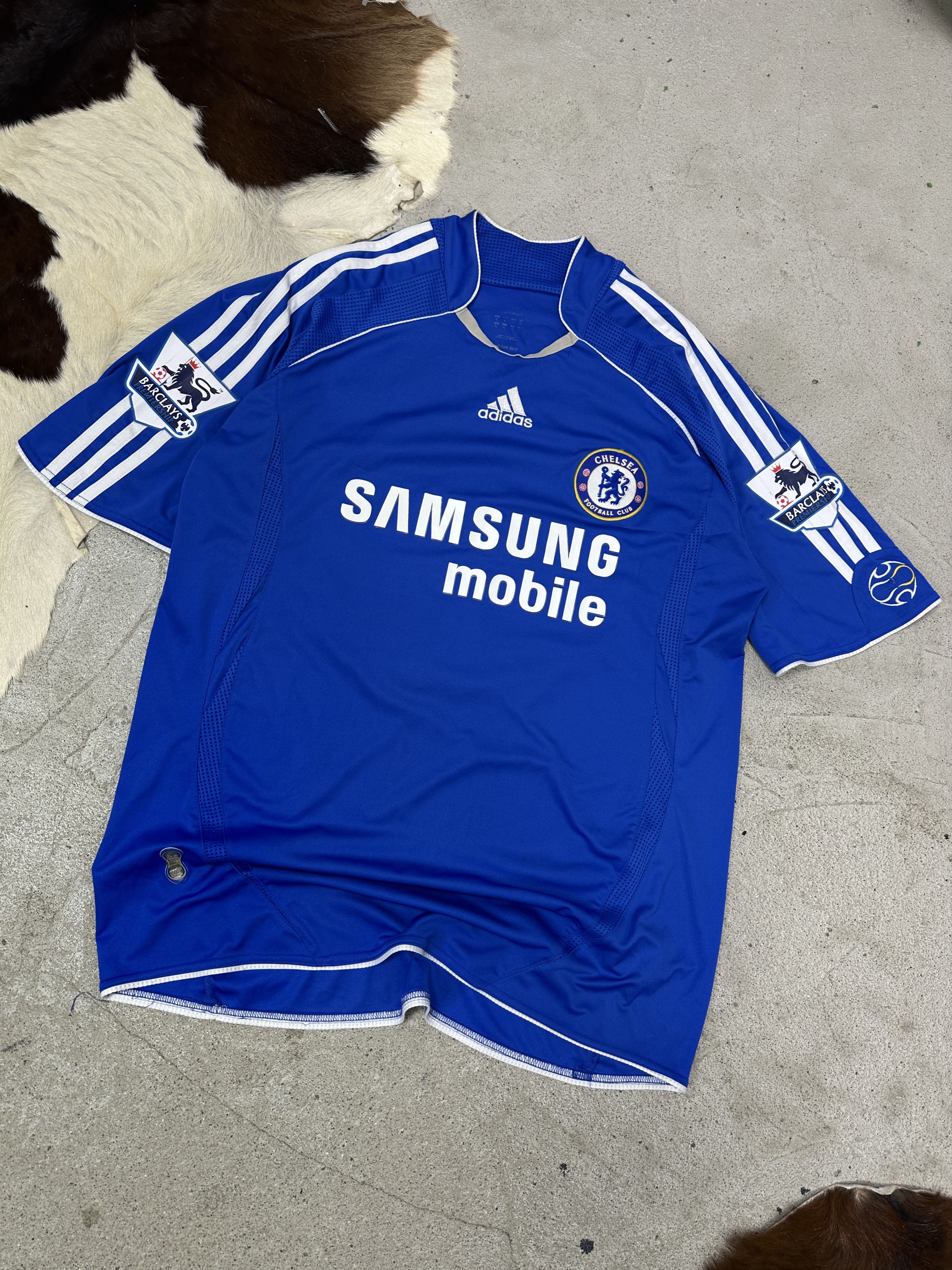 Adidas Vintage Sporty Adidas Chelsea 06/07 J Cole Jersey Y2K Size US XL / EU 56 / 4 - 1 Thumbnail