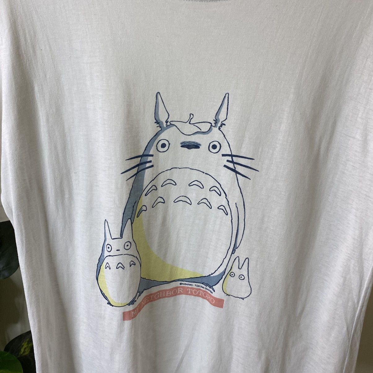 Vintage 1990s Anime My Neighbor Totoro Studio Ghibli T Shirt Size US M / EU 48-50 / 2 - 2 Thumbnail