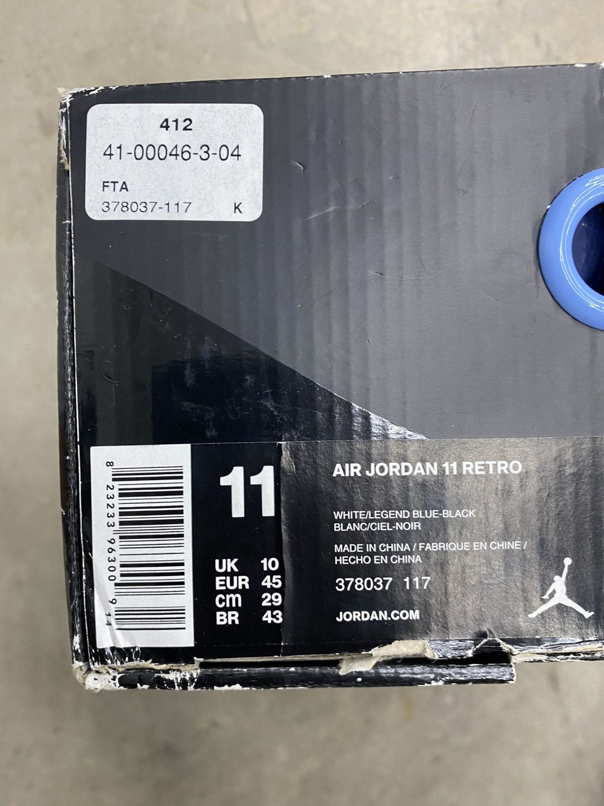 Jordan Brand Jordan 11 High Legend Blue Size US 11 / EU 44 - 4 Thumbnail