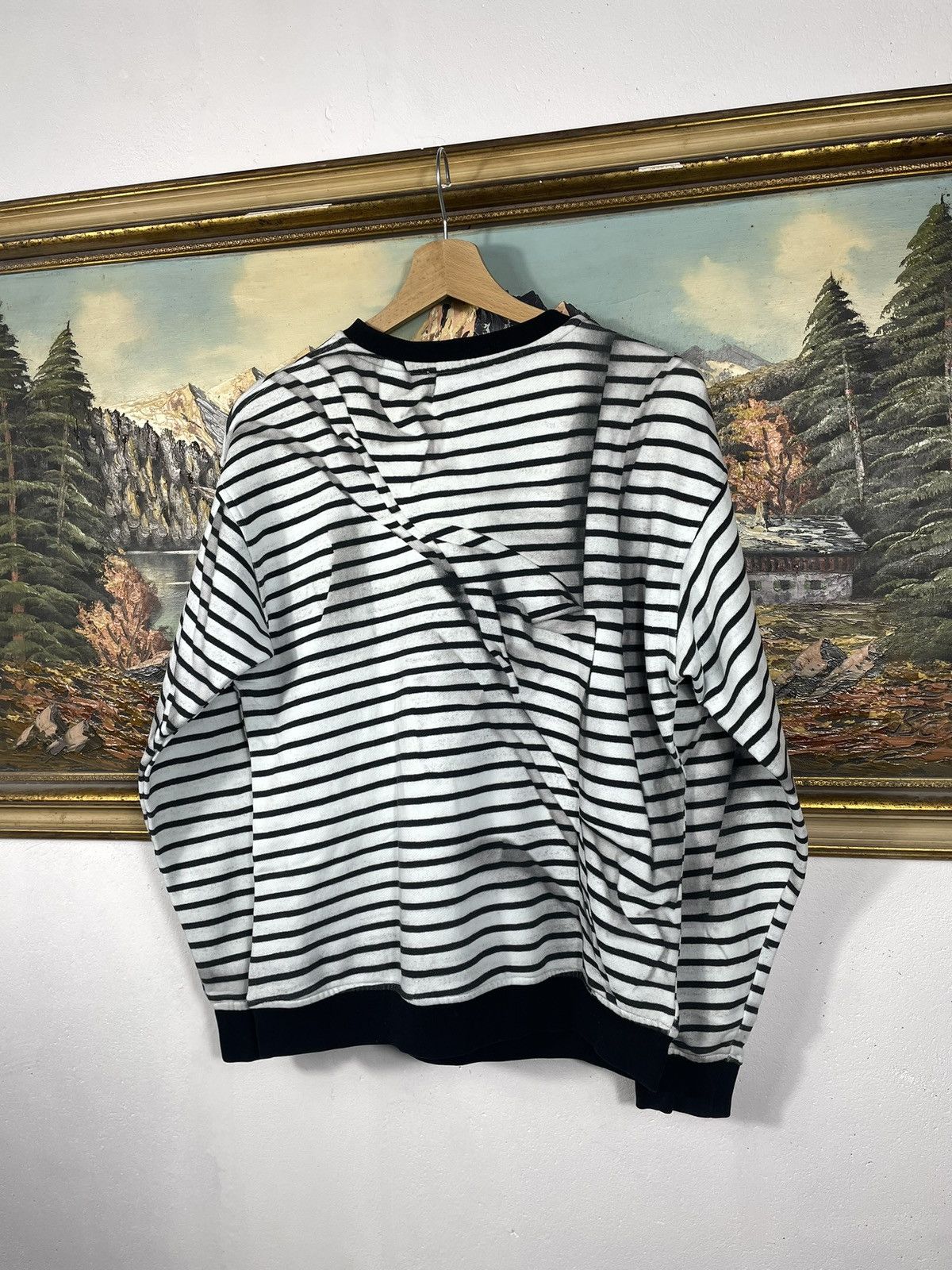 Alexander McQueen × Designer × MCQ Black White Alexander Mcqueen MCQ Crewneck Jumper Pull Size US XS / EU 42 / 0 - 7 Thumbnail