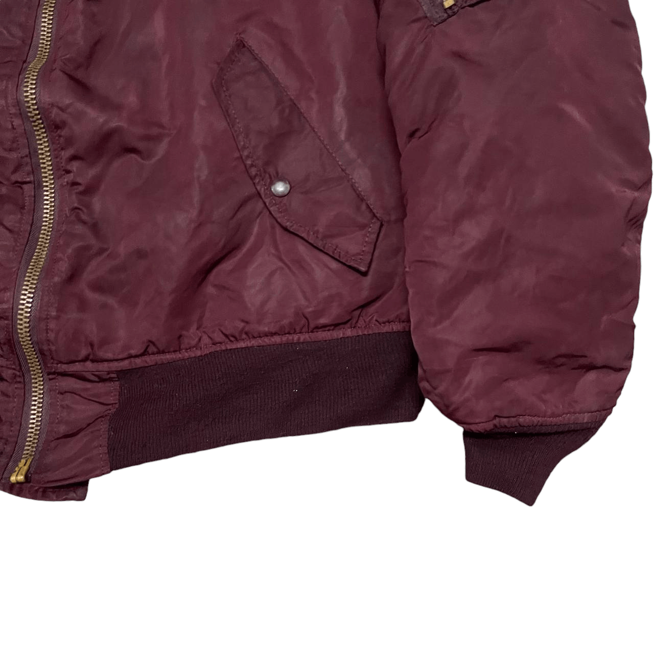 Alpha Industries Vintage Alpha Industries Ma1 Bomber Military Jacket Size US XL / EU 56 / 4 - 4 Thumbnail