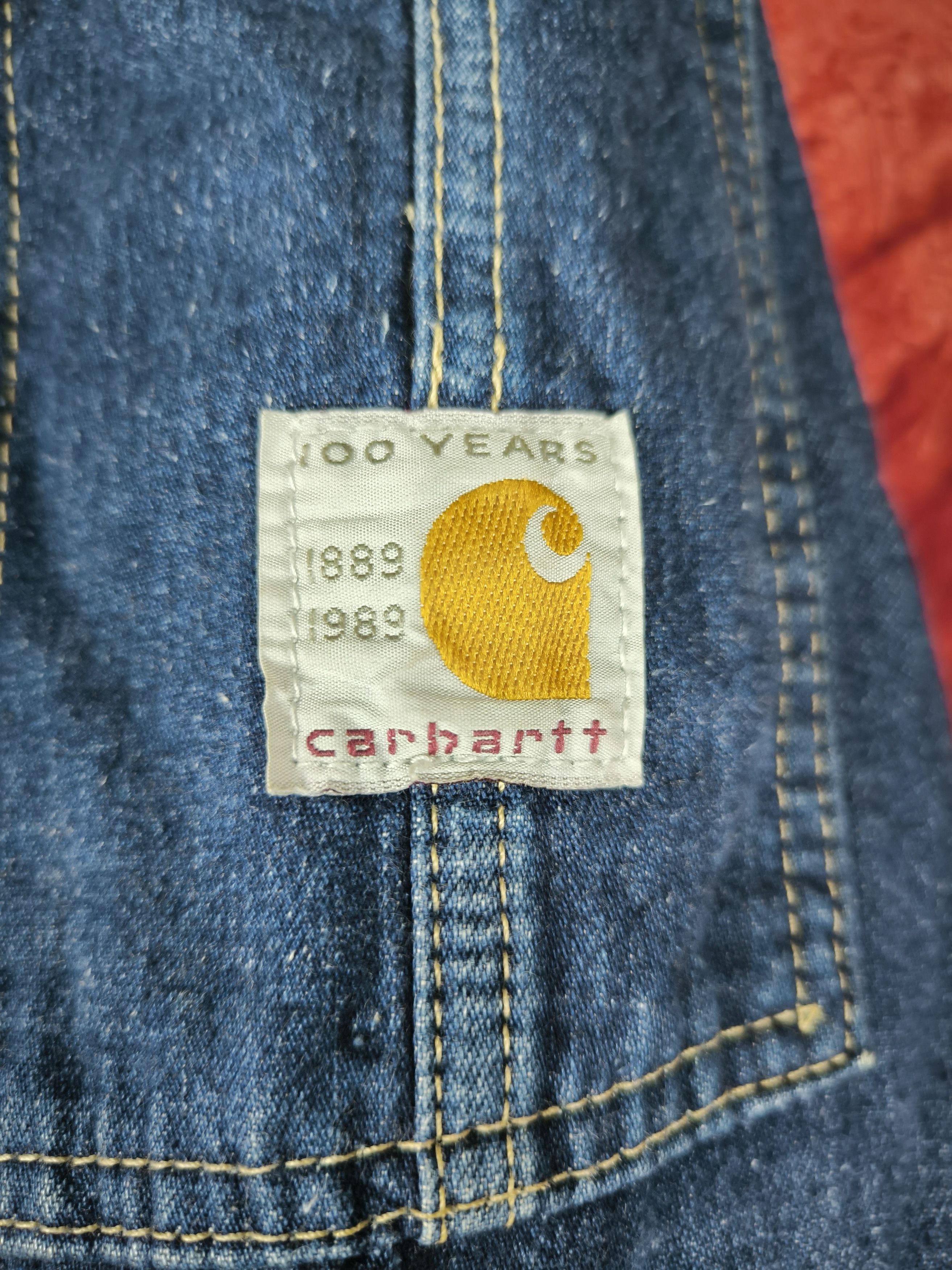 Carhartt 80s Denim Workwear 100th Years Size US 38 / EU 54 - 8 Thumbnail