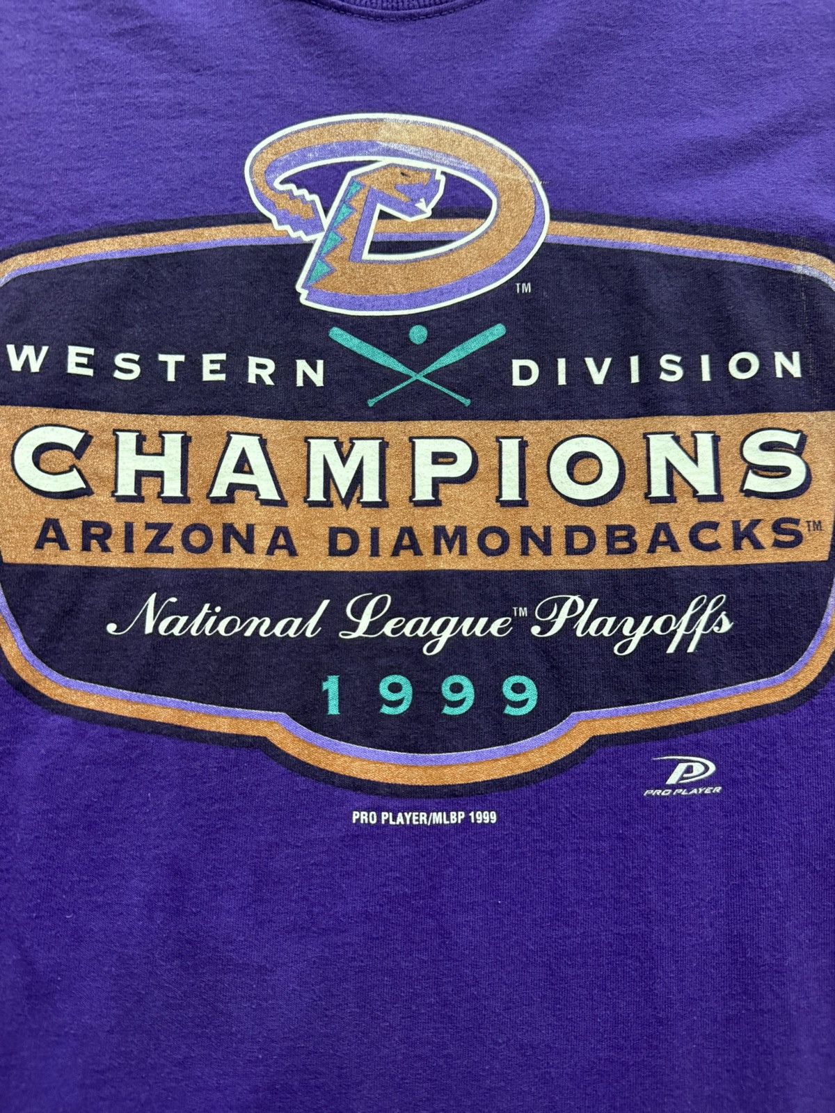 Pro Player 1999 Arizona Diamondbacks MLB NL Playoff Champions Shirt Size US XXL / EU 58 / 5 - 6 Thumbnail