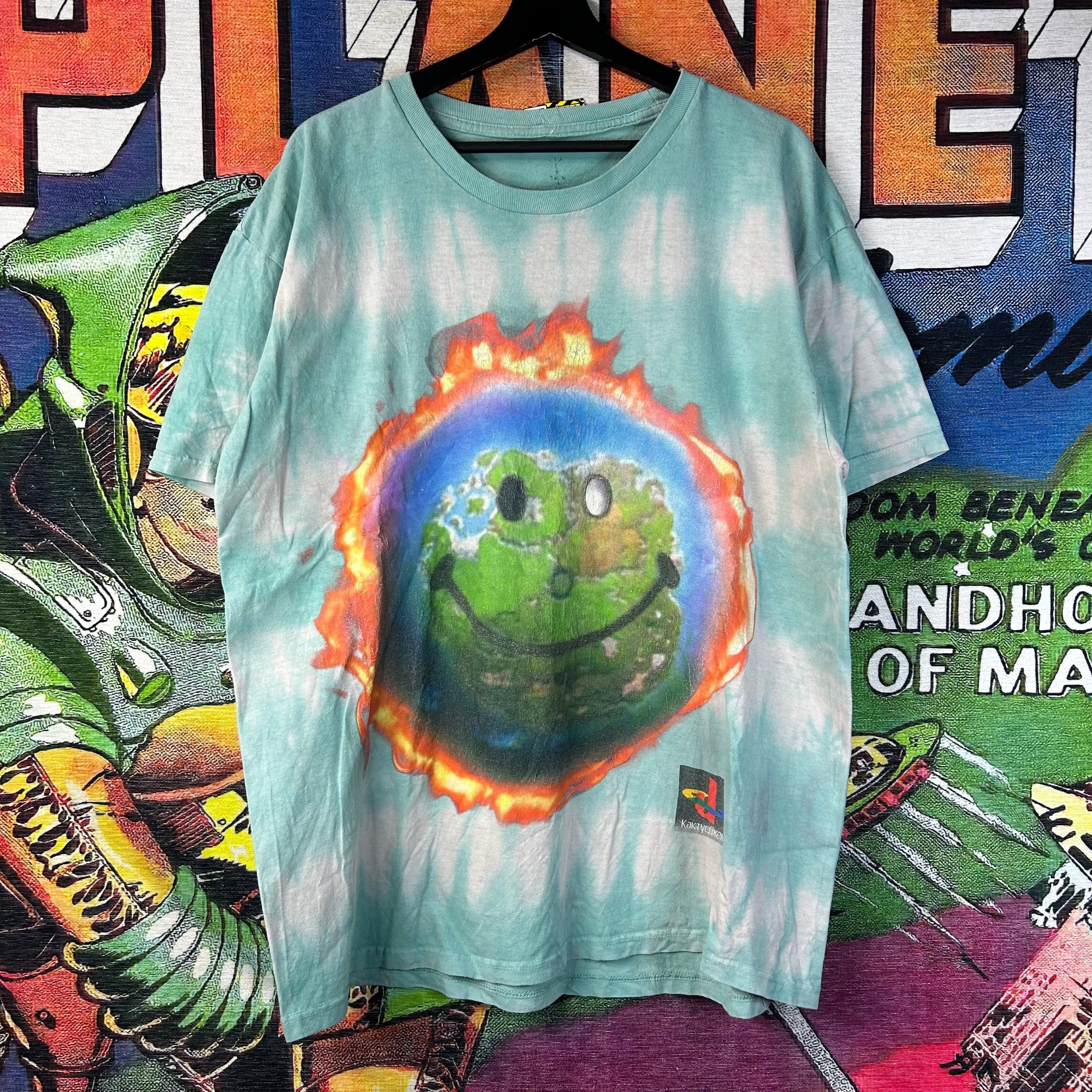 Travis Scott Cactus Jack Playstation Tie Dye Tee Size Large Size US L / EU 52-54 / 3 - 1 Thumbnail