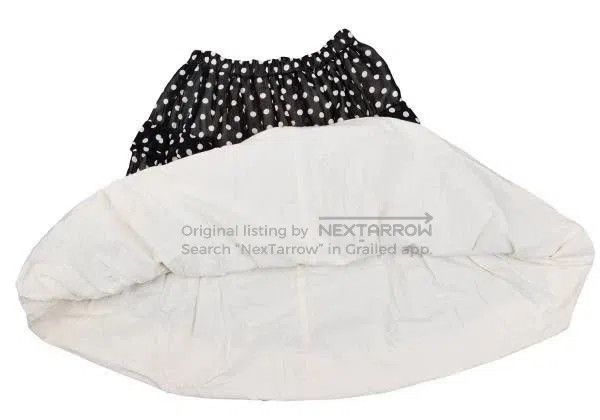 Comme des Garcons COMME des GARCONS Black Polka Dot Skirt. Size US 34 / EU 50 - 8 Thumbnail