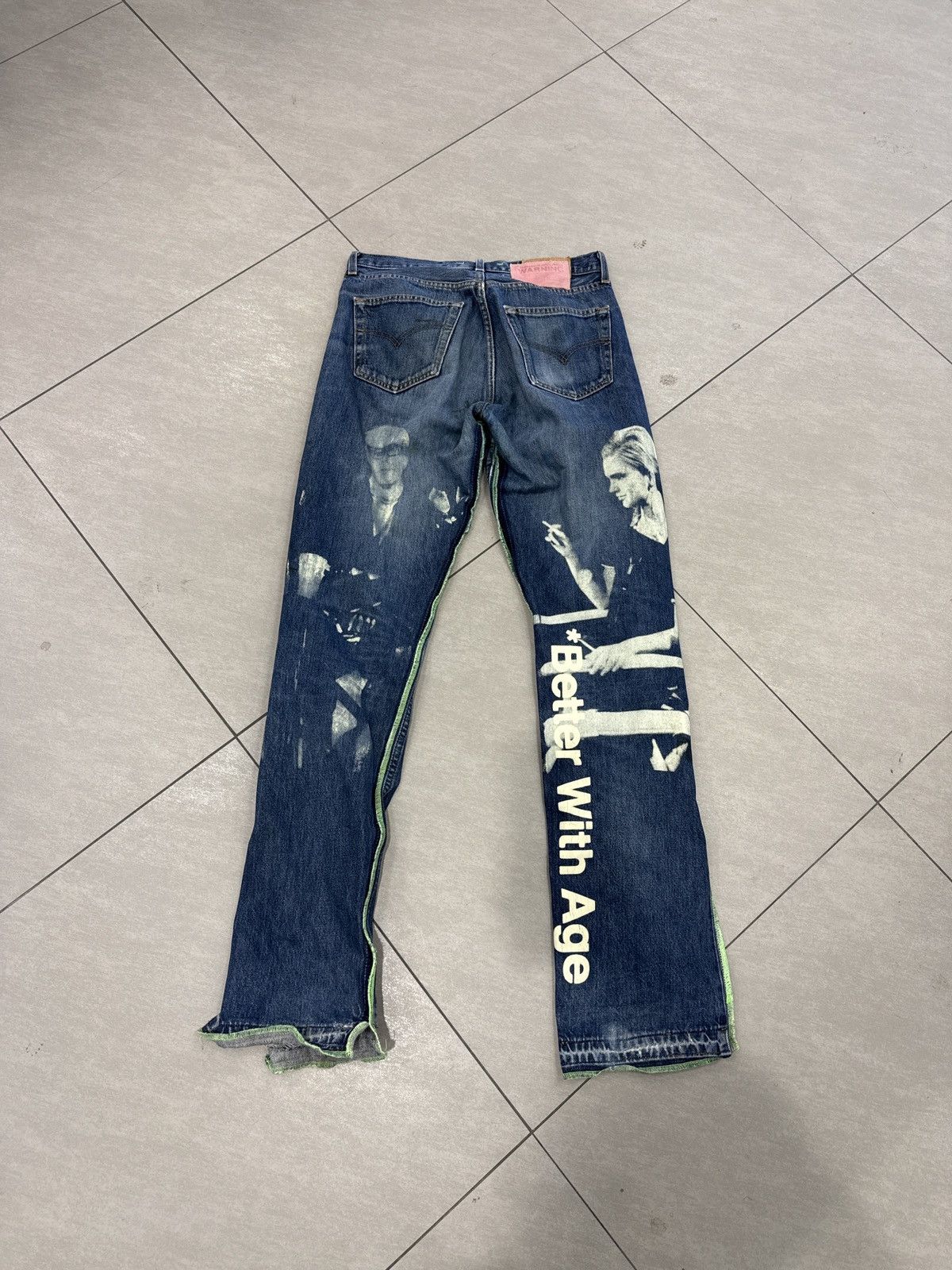 Better With Age Better With Age Derby Plated Jean Size US 32 / EU 48 - 4 Thumbnail