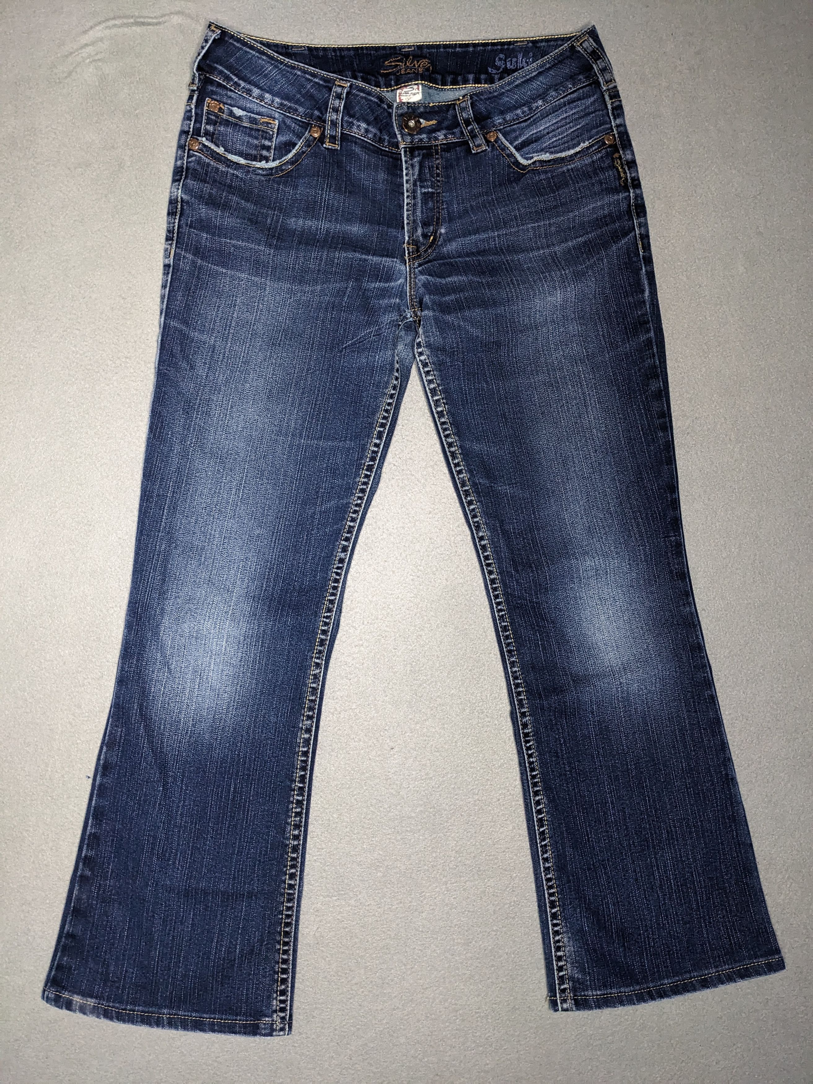 Silver Jeans Co. Silver Jeans Co Suki Bootcut Denim Jeans 32x28 Flare Y2K Size 32" / US 10 / IT 46 - 1 Thumbnail