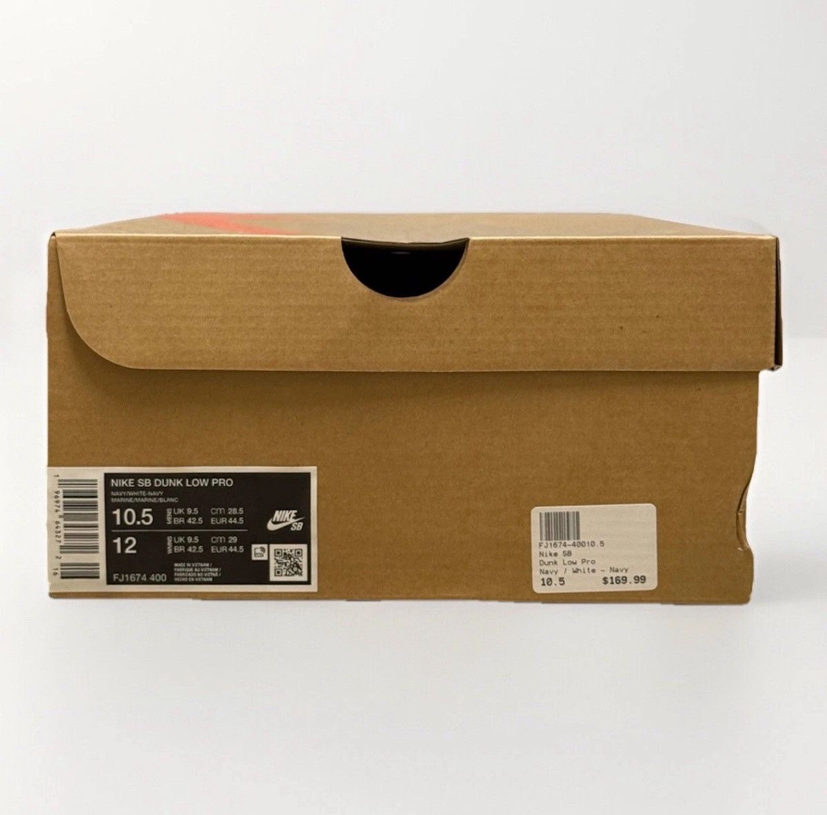 Designer × Nike Nike Dunk Pro SB Low Navy Gum Size 10.5 FJ1674-400 Size US 10.5 / EU 43-44 - 11 Thumbnail