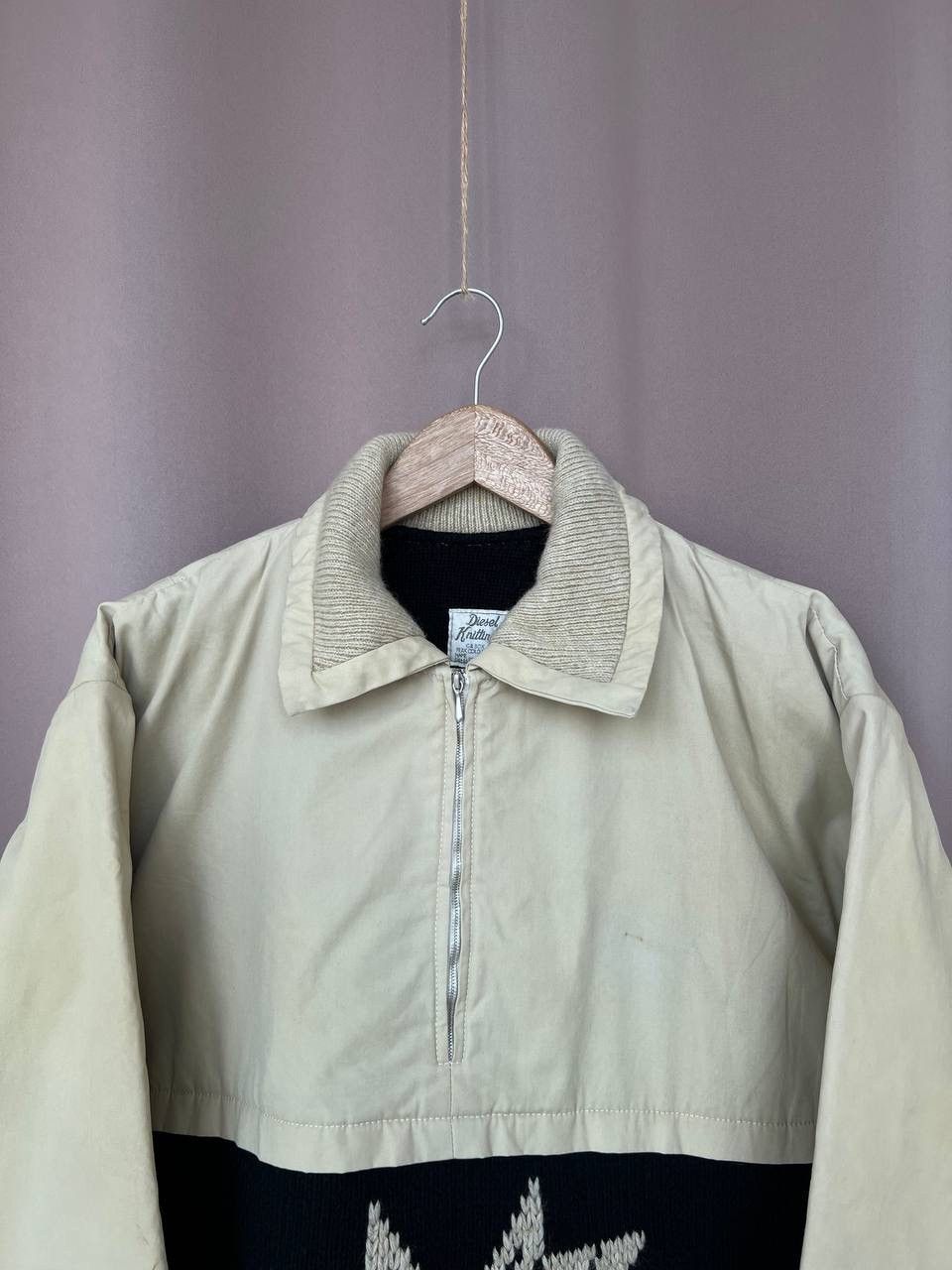 Diesel Diesel Half Zip Knitting Sweater Jacket Archival Mens Size L Size US L / EU 52-54 / 3 - 2 Thumbnail