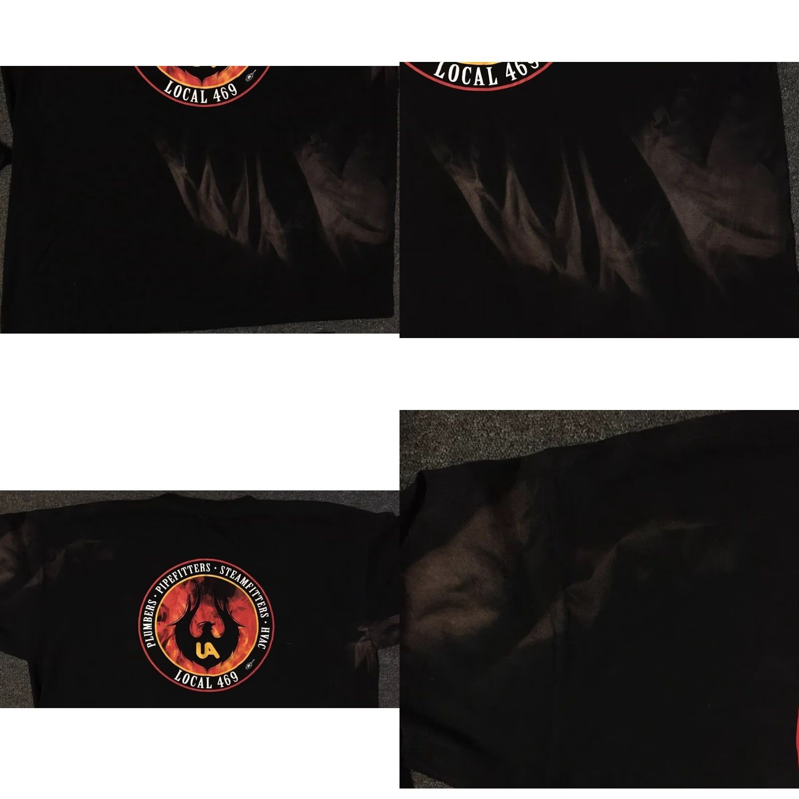 Vintage VINTAGE Local 469 Faded Flame Shirt 3XL Black 3XL Mens T-Shirt Punk Grunge Skate Harley California USA 80s 90s Trucker Biker Fire Size US XXL / EU 58 / 5 - 8 Thumbnail