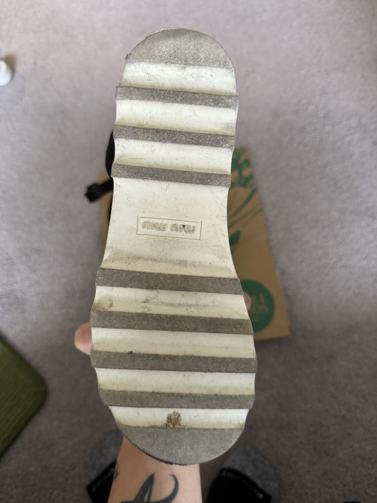 Miu Miu Miu Miu platform sandals Size US 6.5 / IT 36.5 - 5 Thumbnail